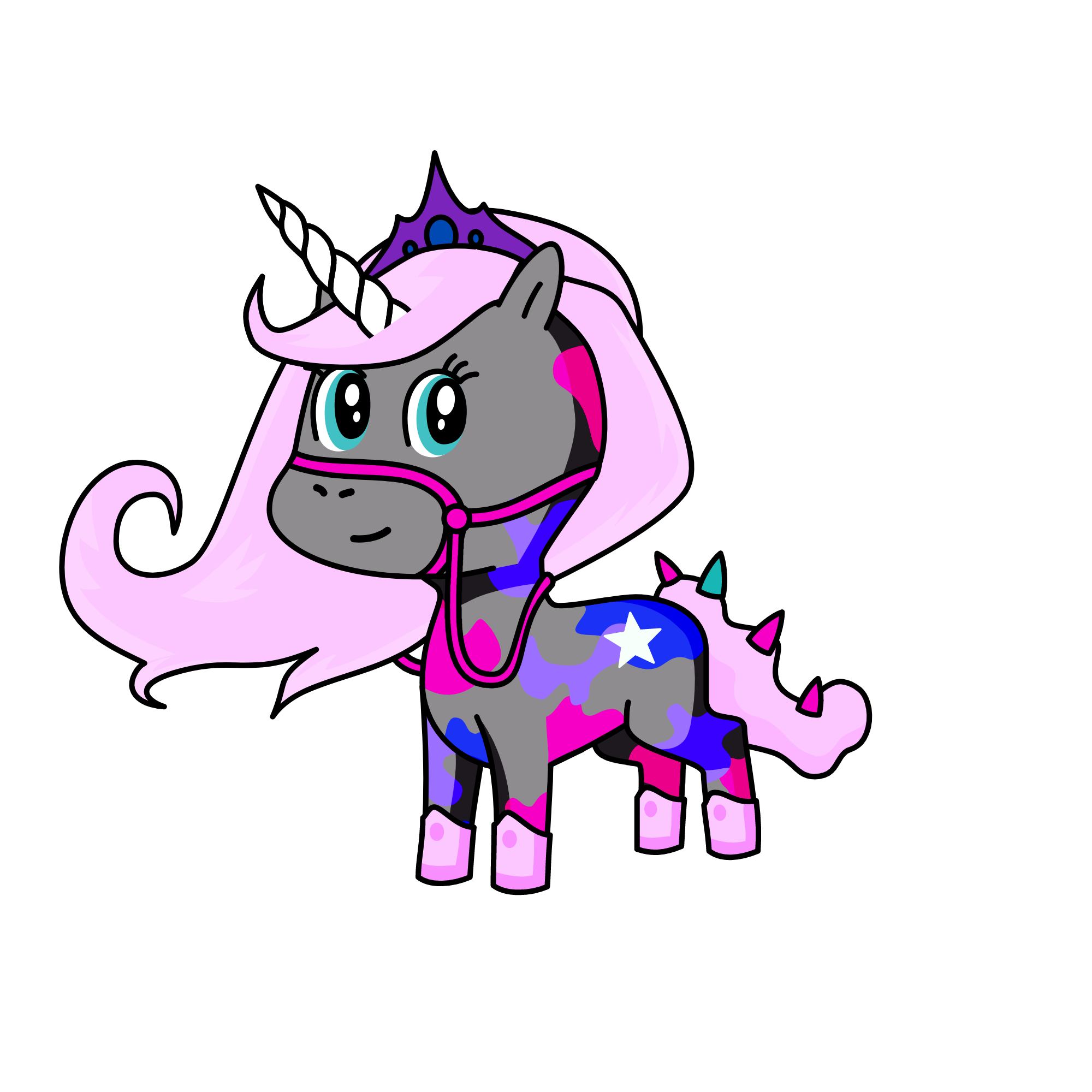 Blitz, the unicorn