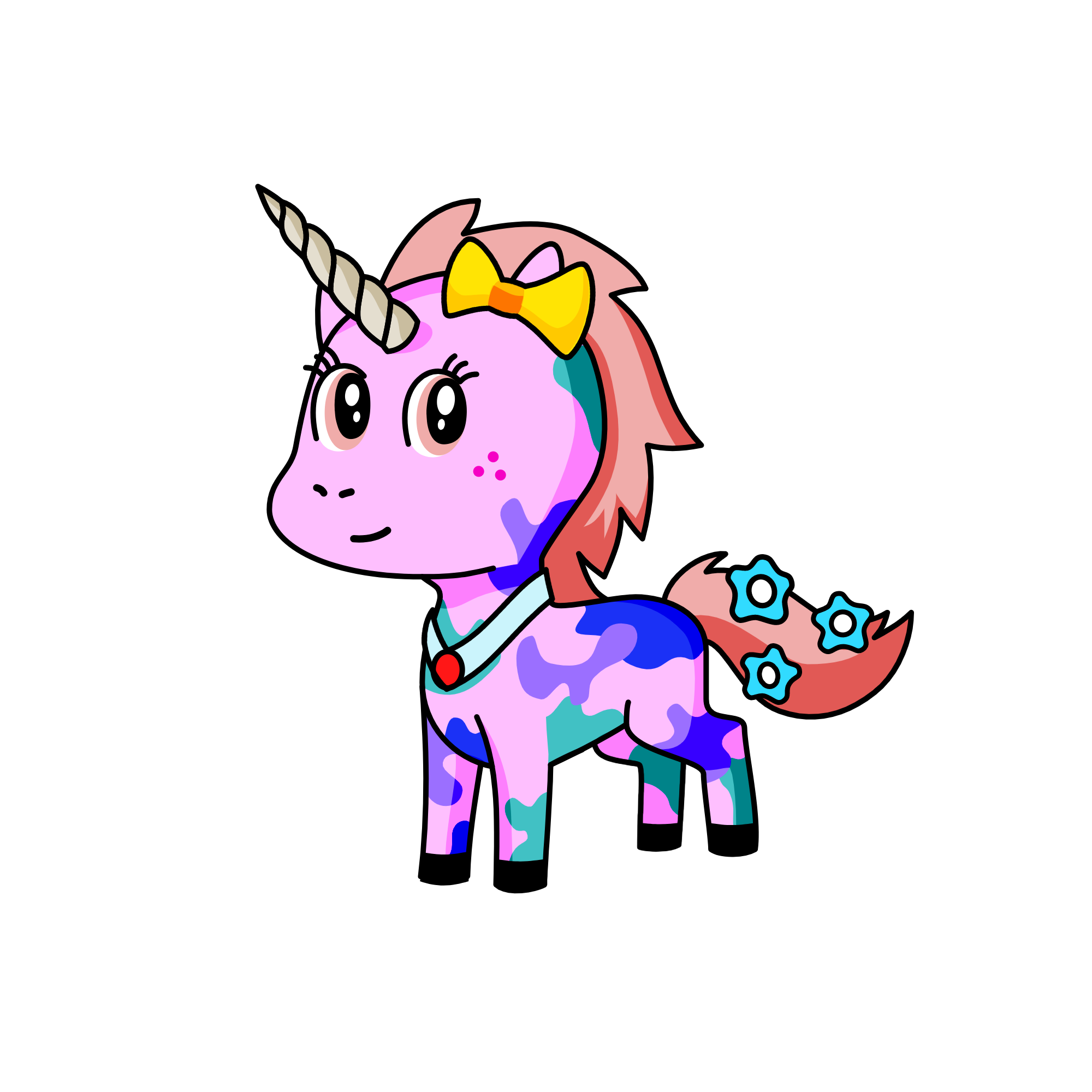 Beauty queen, the unicorn