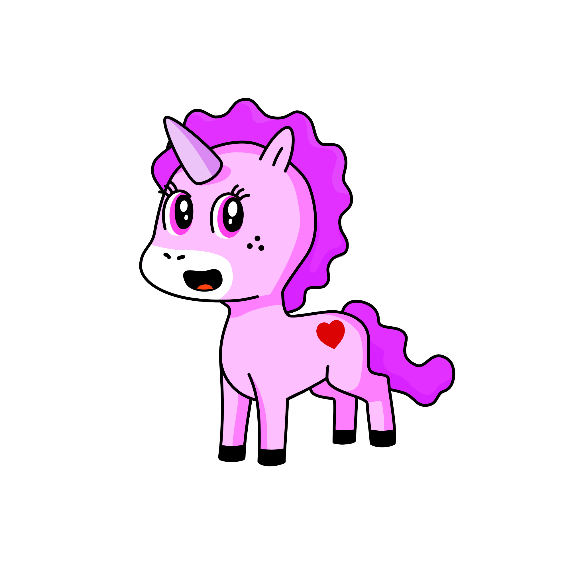 Pinkie Pie, the unicorn