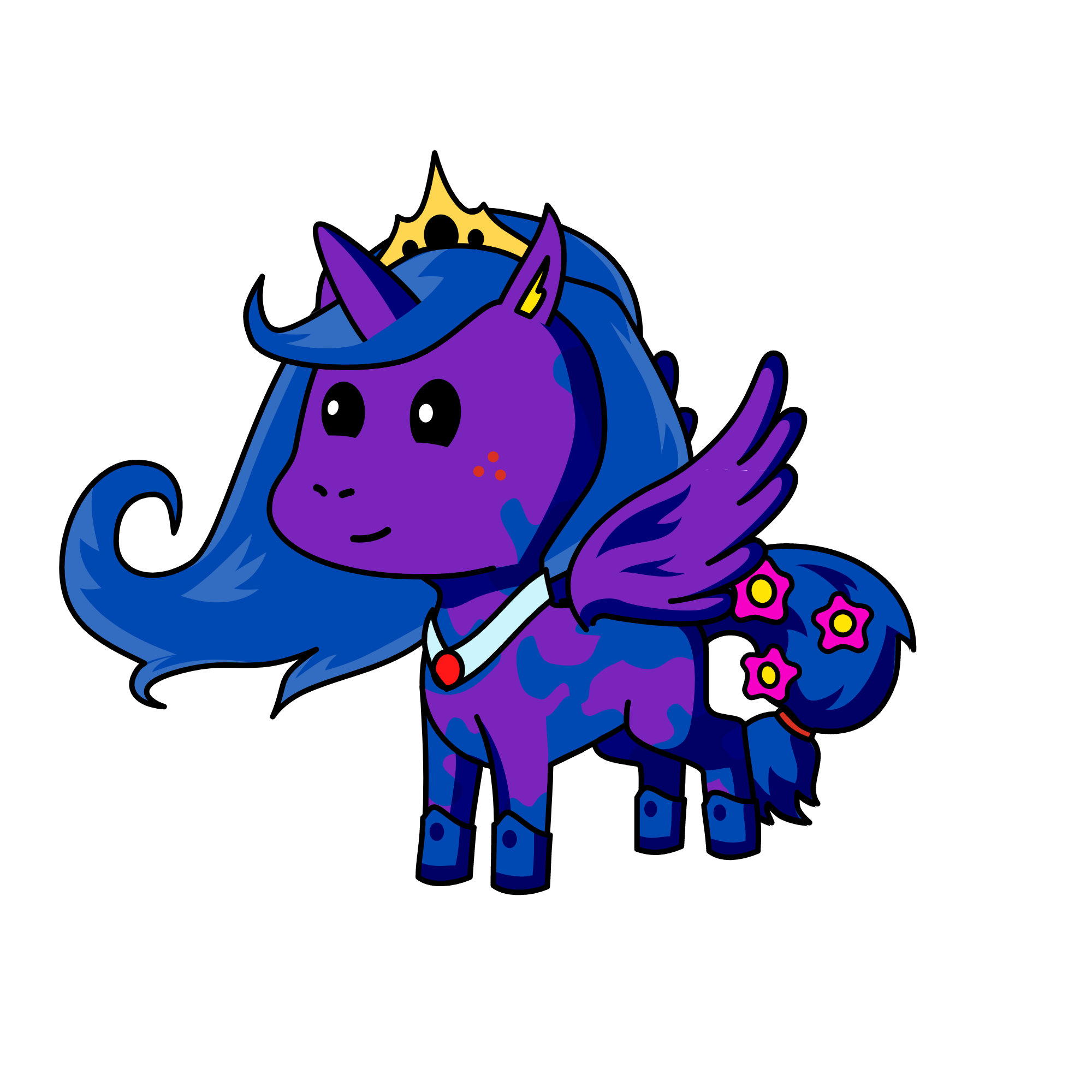 Alicornia, the unicorn