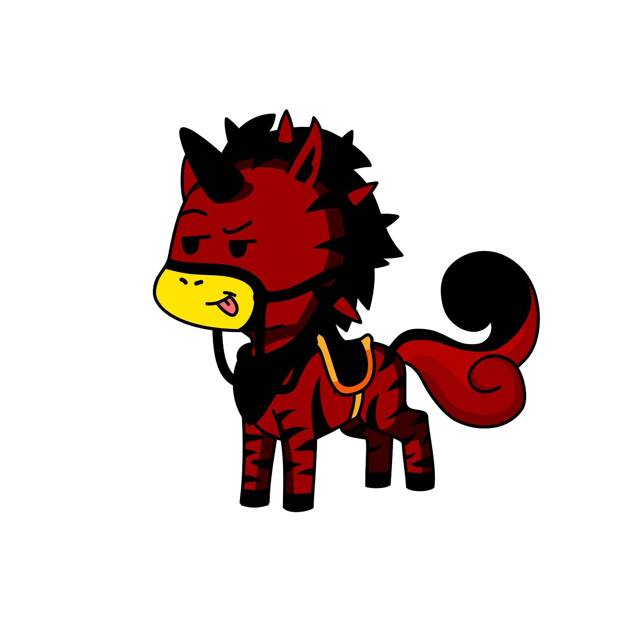 Dark Hell, the unicorn