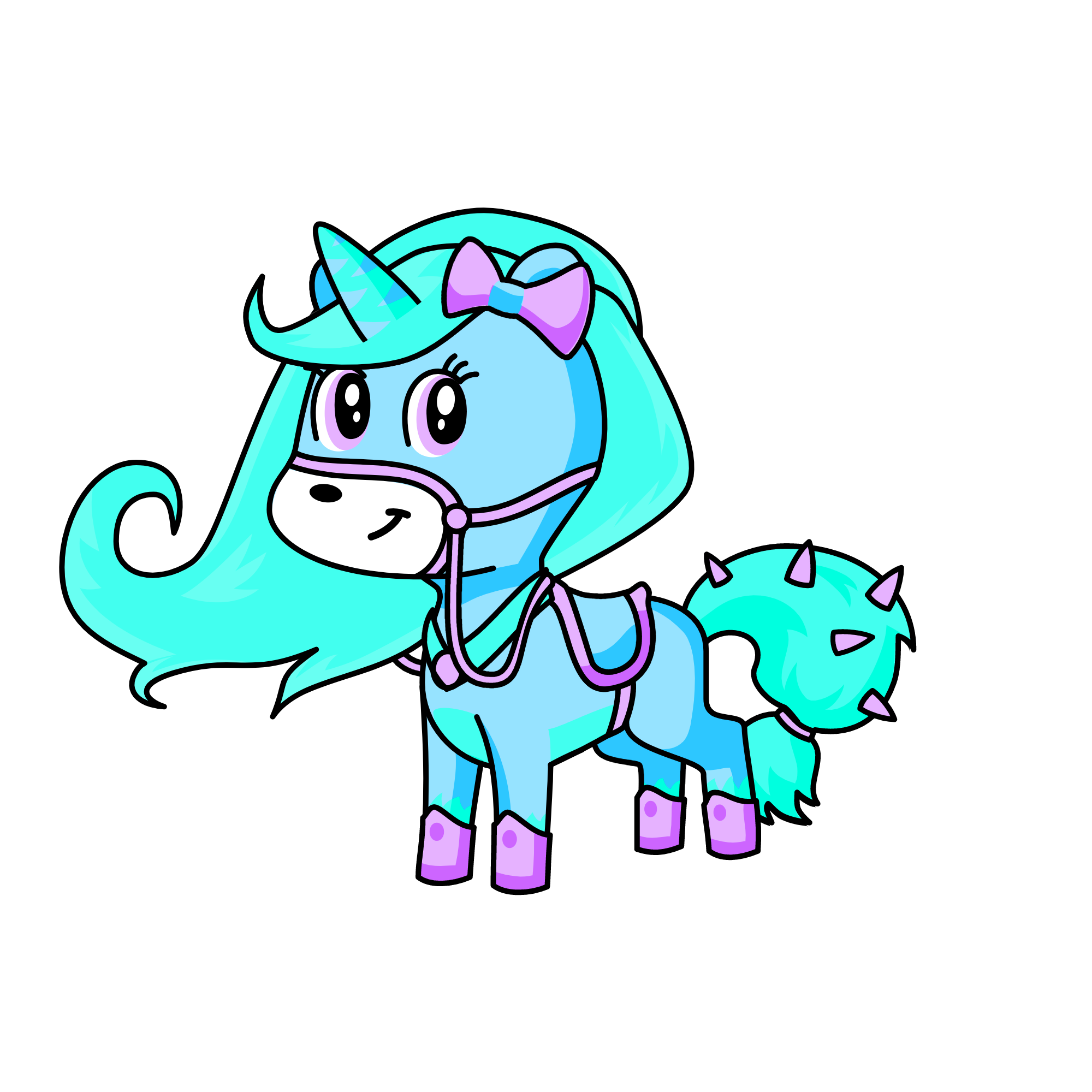 Neve, the unicorn