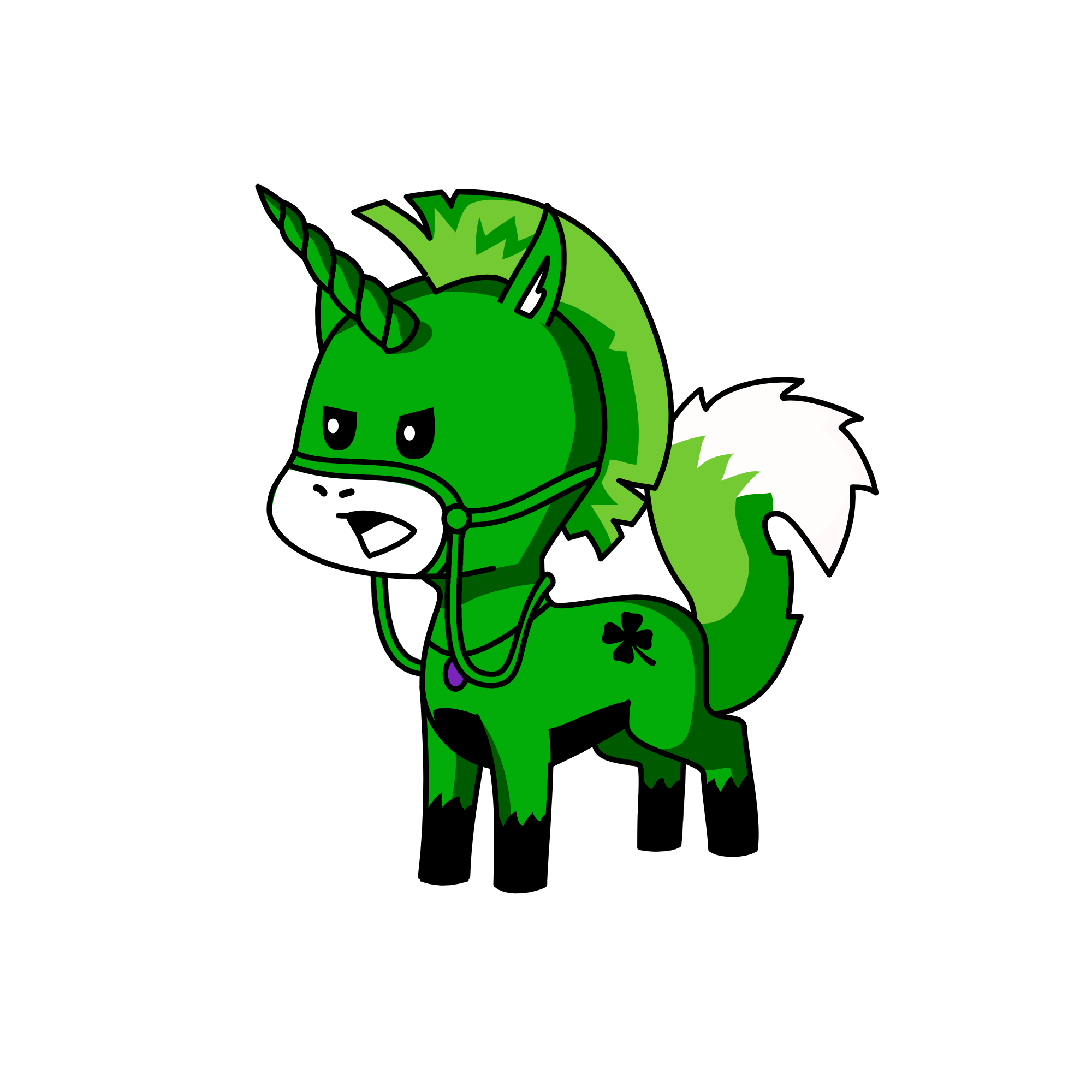 Mother Nature, the unicorn