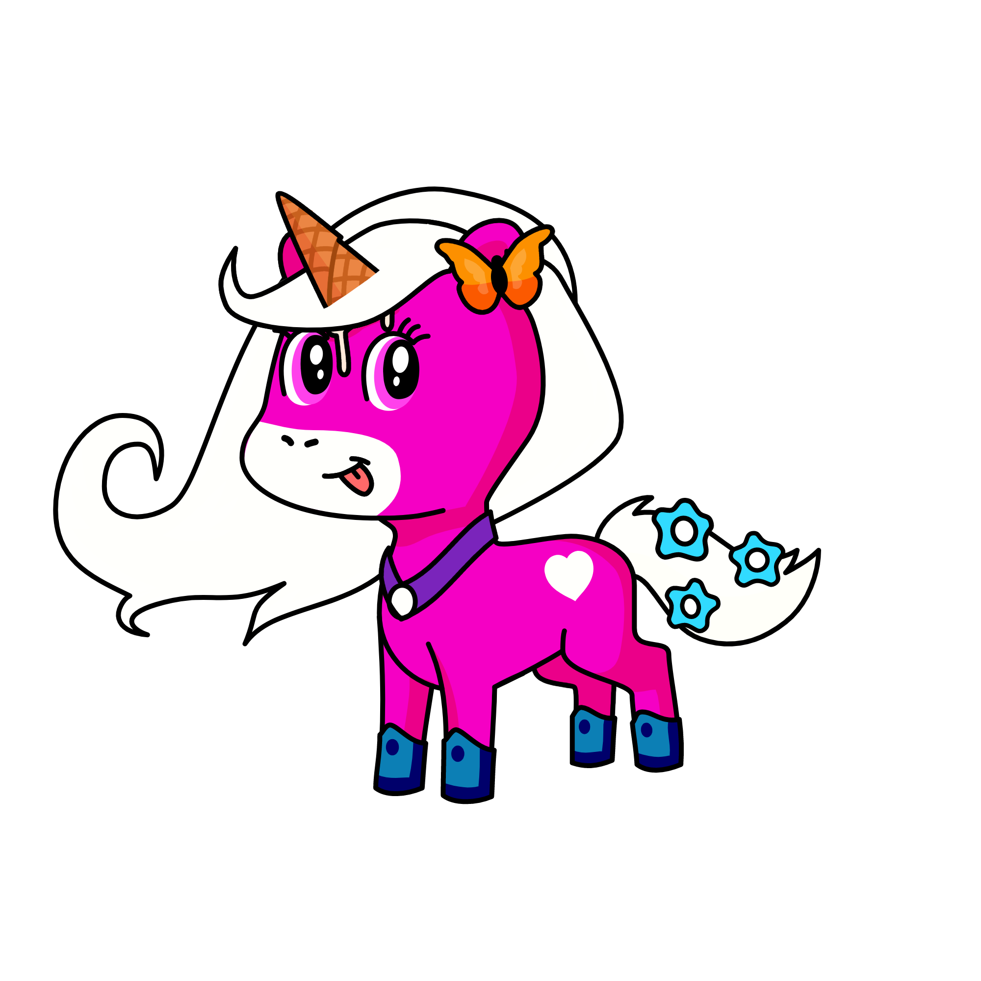 Qeen Surger/Qeen or candy and surger, the unicorn