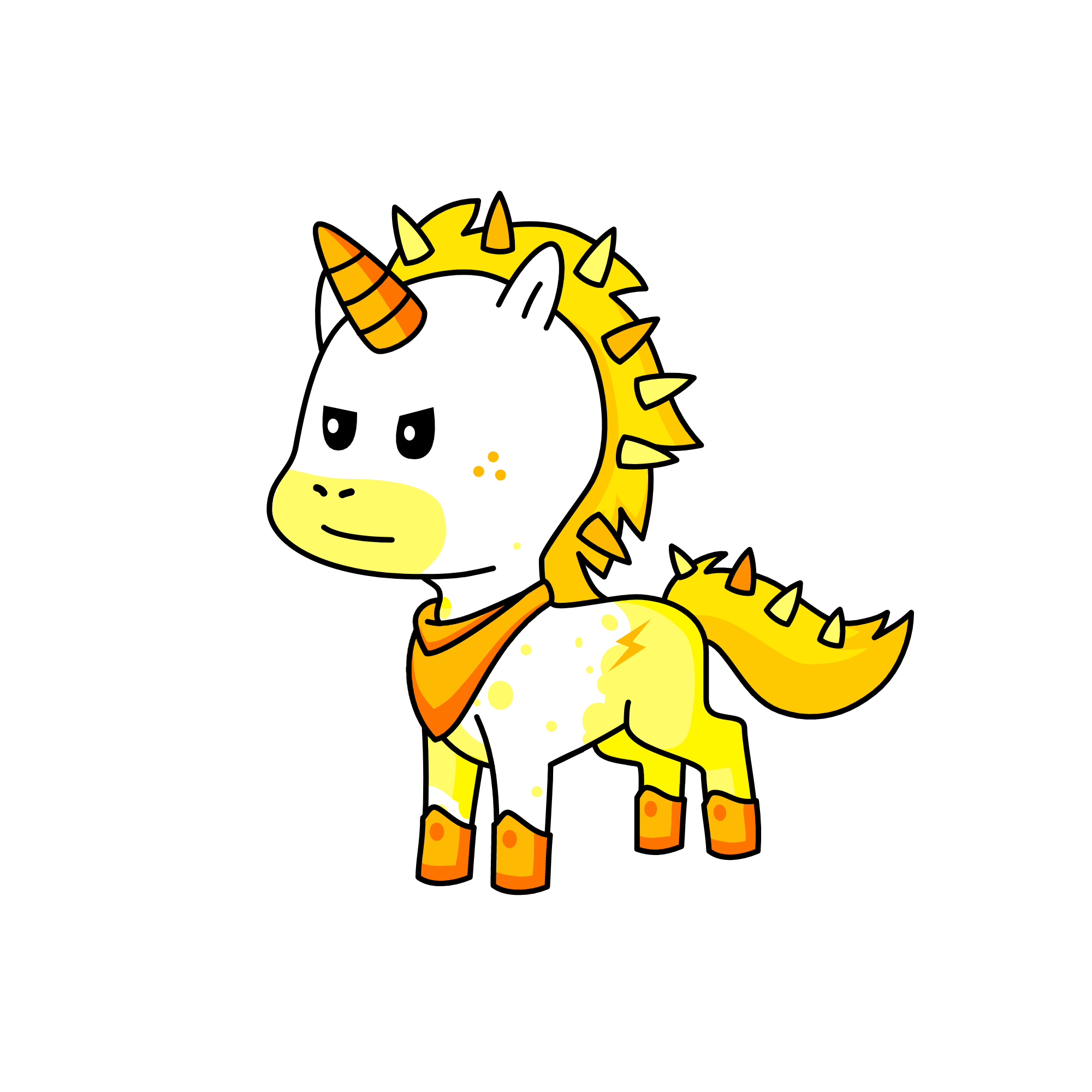 Solary, the unicorn