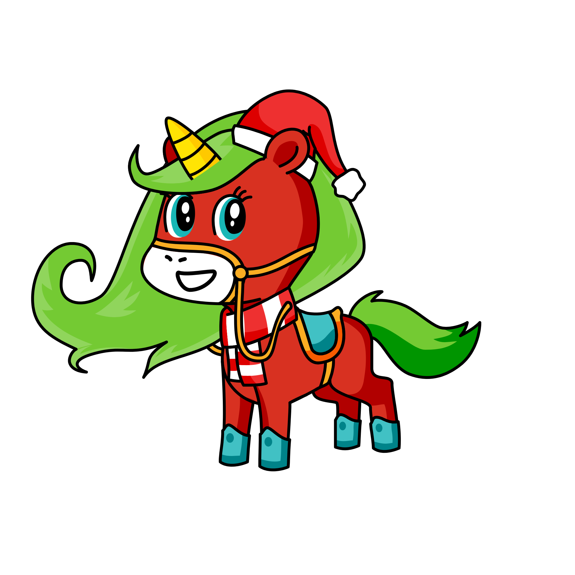Uniraindeer, the unicorn