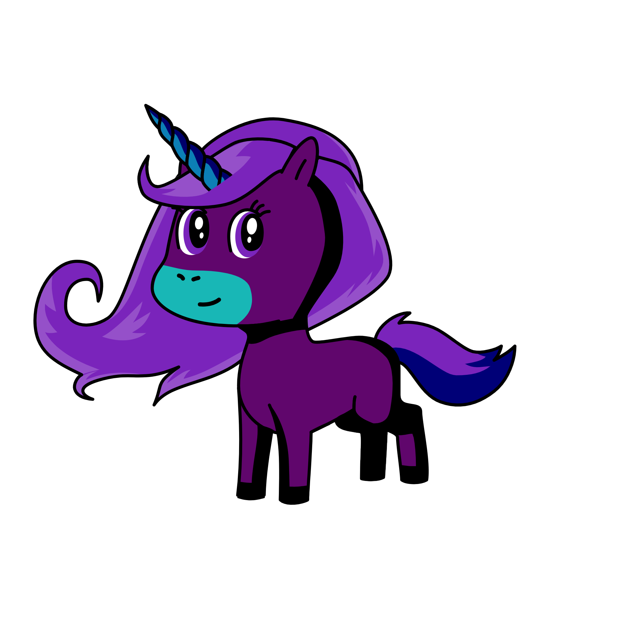 NIGHT WITCH, the unicorn