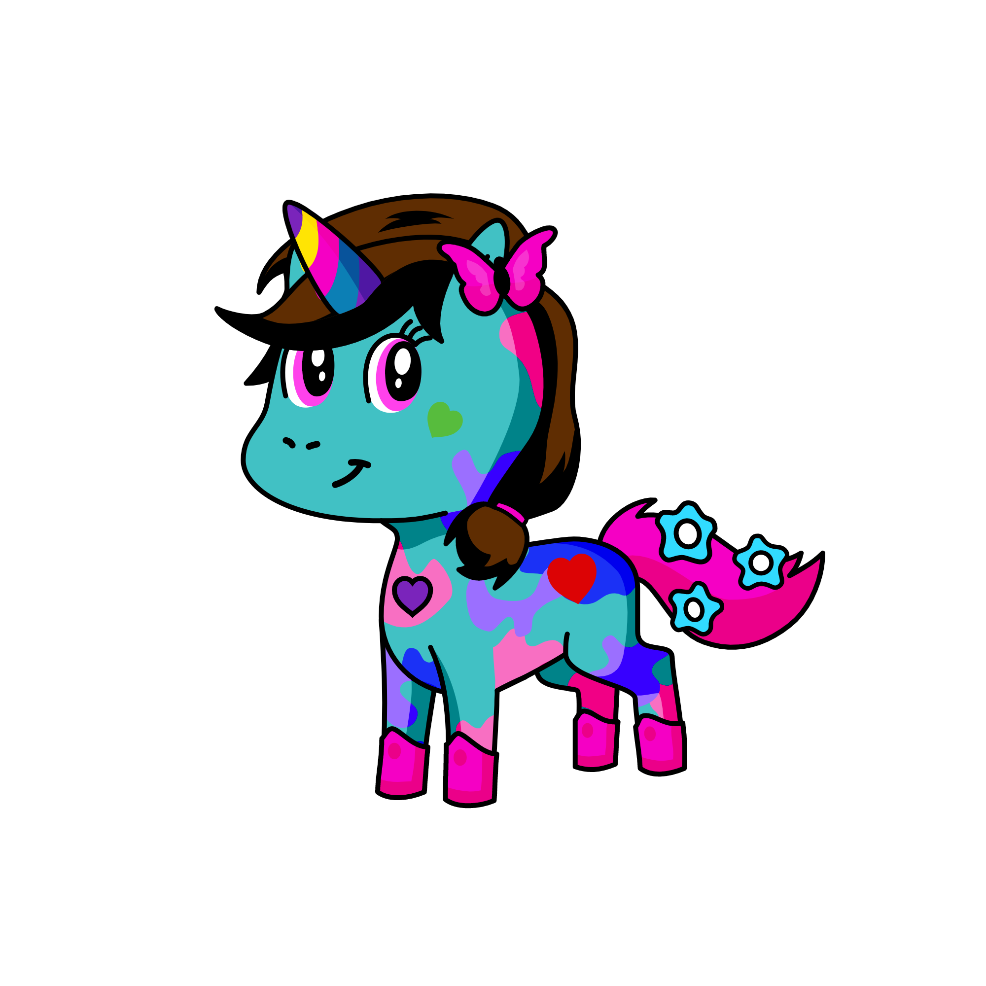 issy, the unicorn