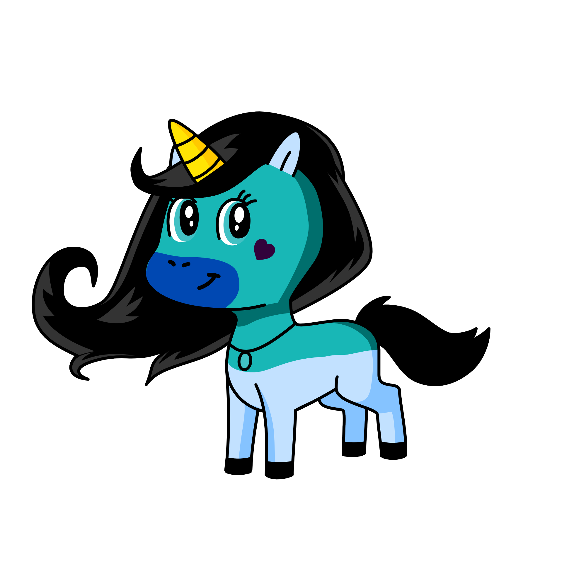 IM UGLY BUT NICE I KNOW HOWsurvive without water, the unicorn