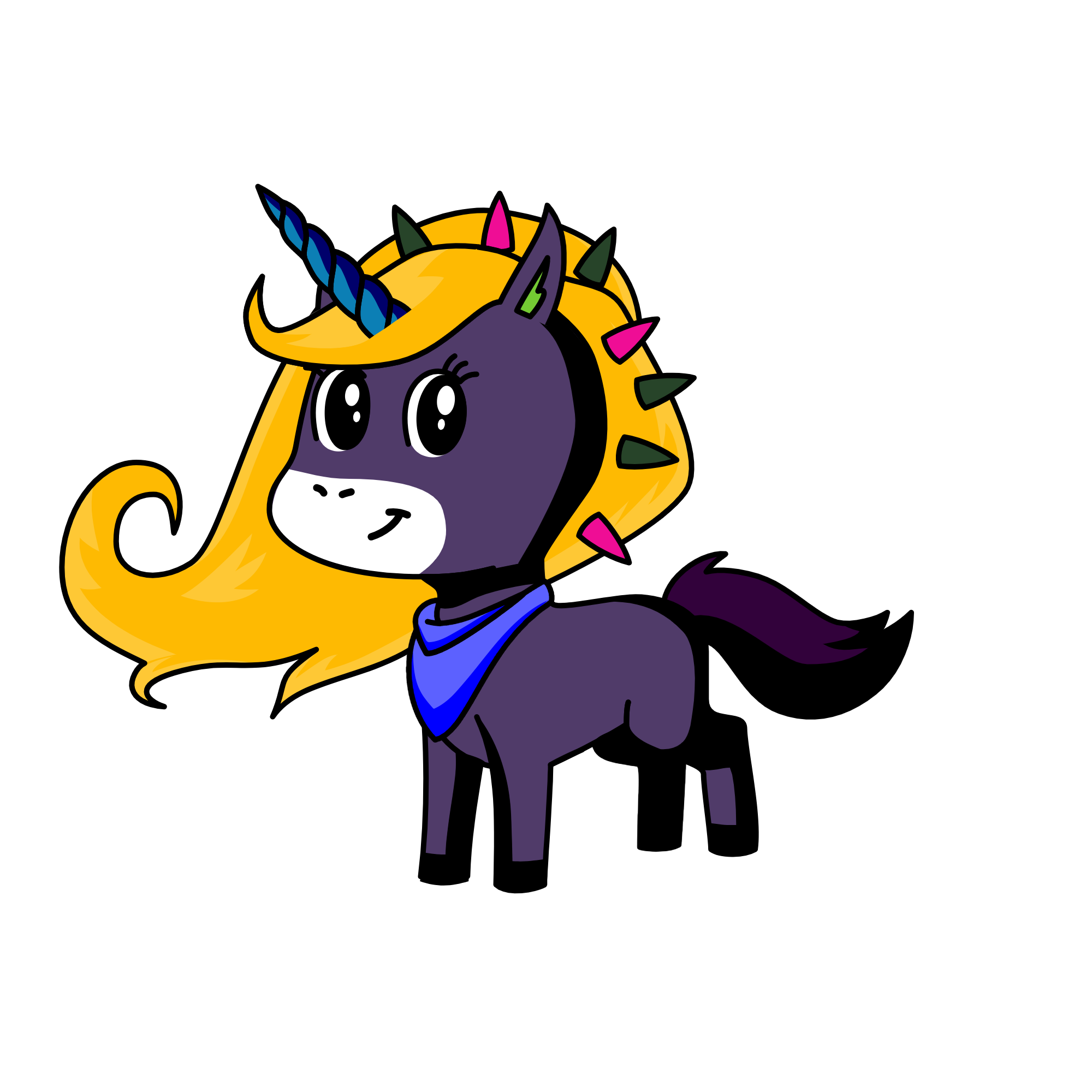 CLOUD WITCH, the unicorn