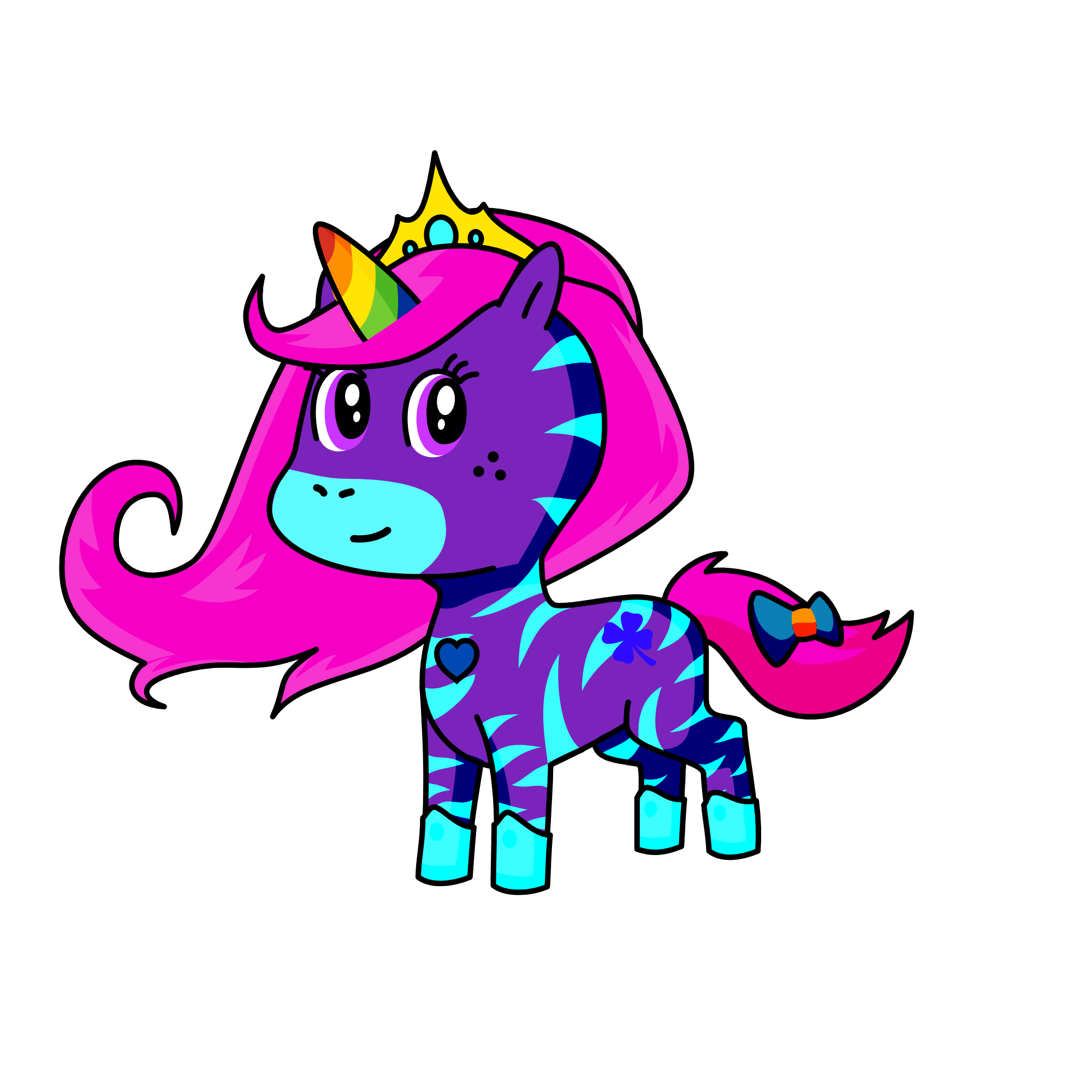 brave, the unicorn