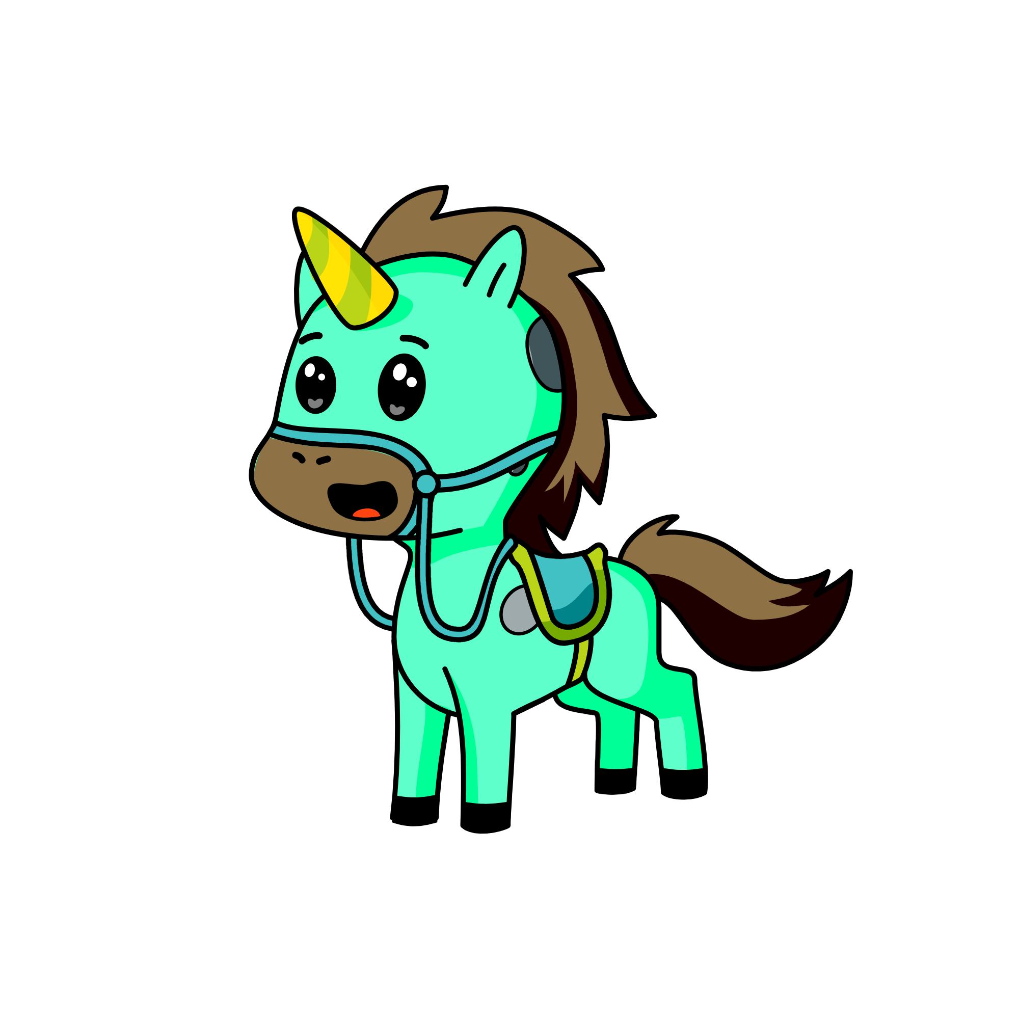 lucky, the unicorn