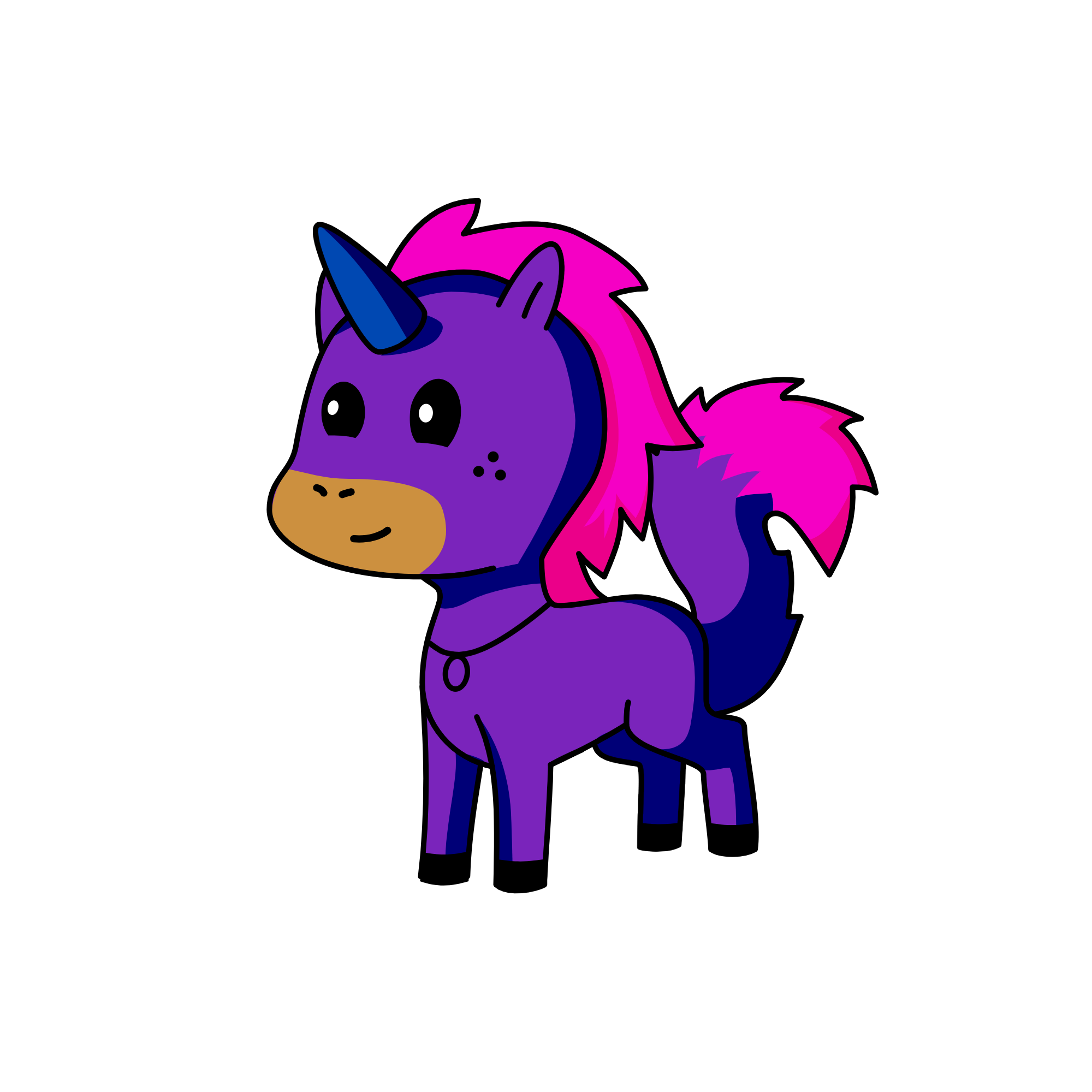 Amelia, the unicorn