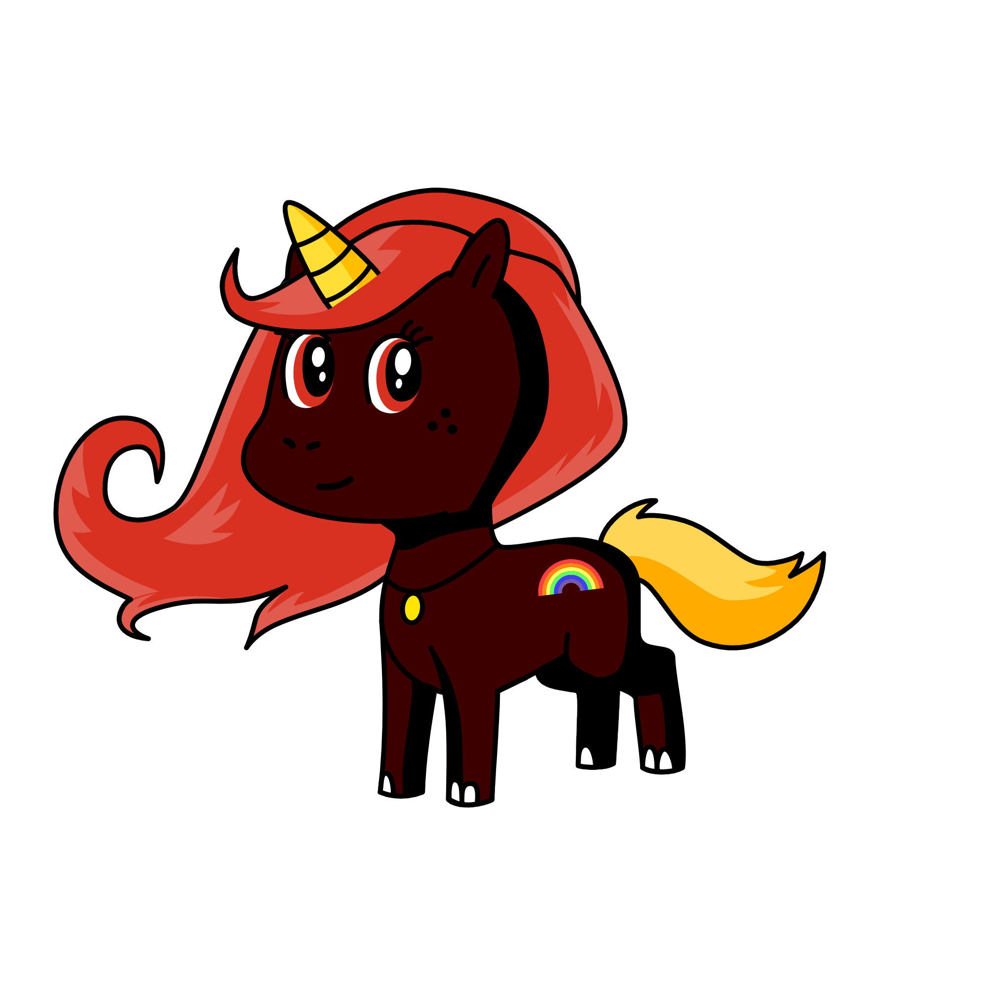 Hell Queen, the unicorn