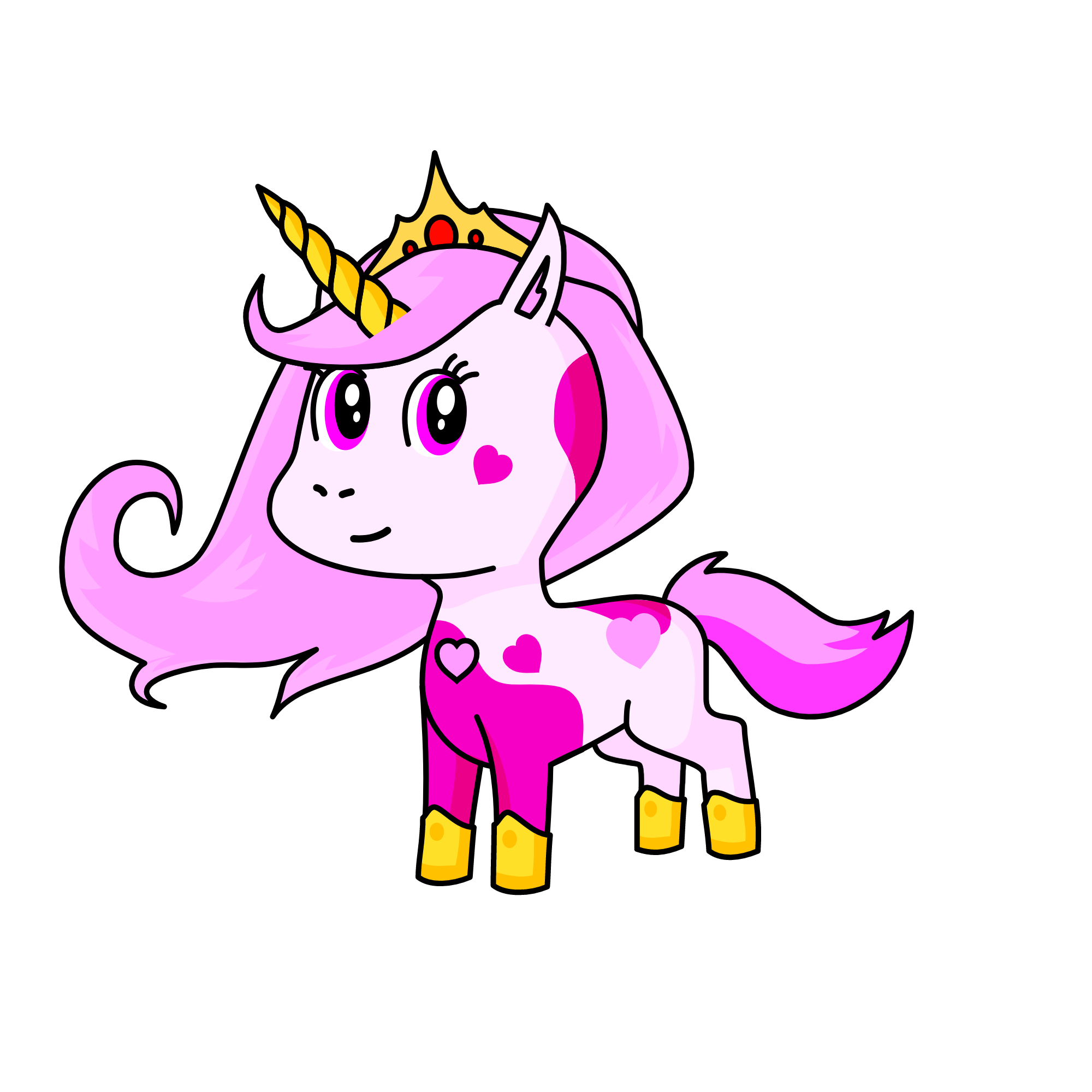 Valentine, the unicorn