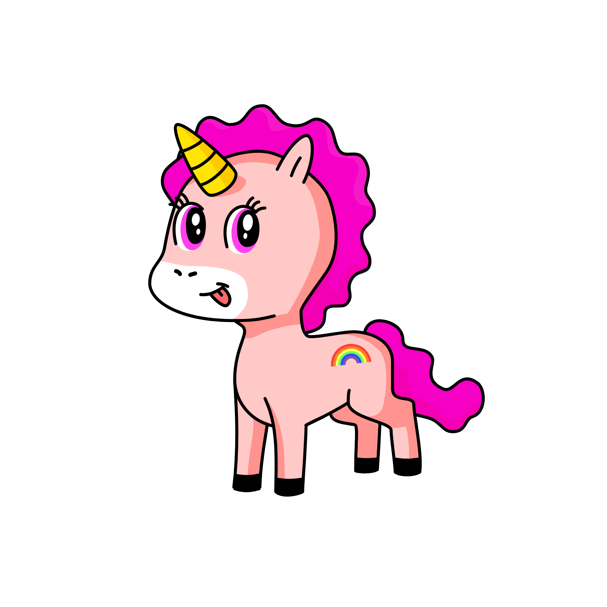 Pinkie Pie, the unicorn
