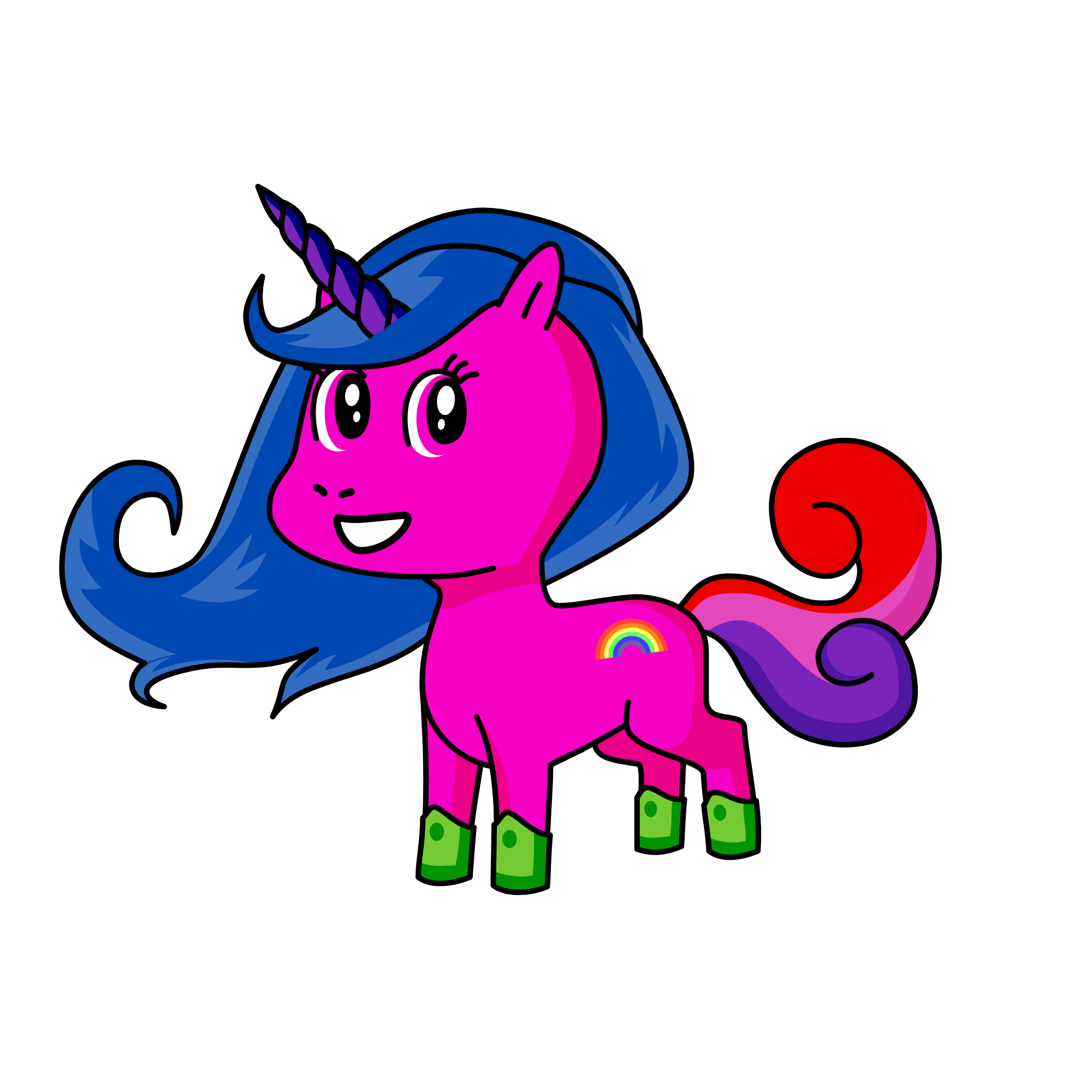 sdfgh, the unicorn