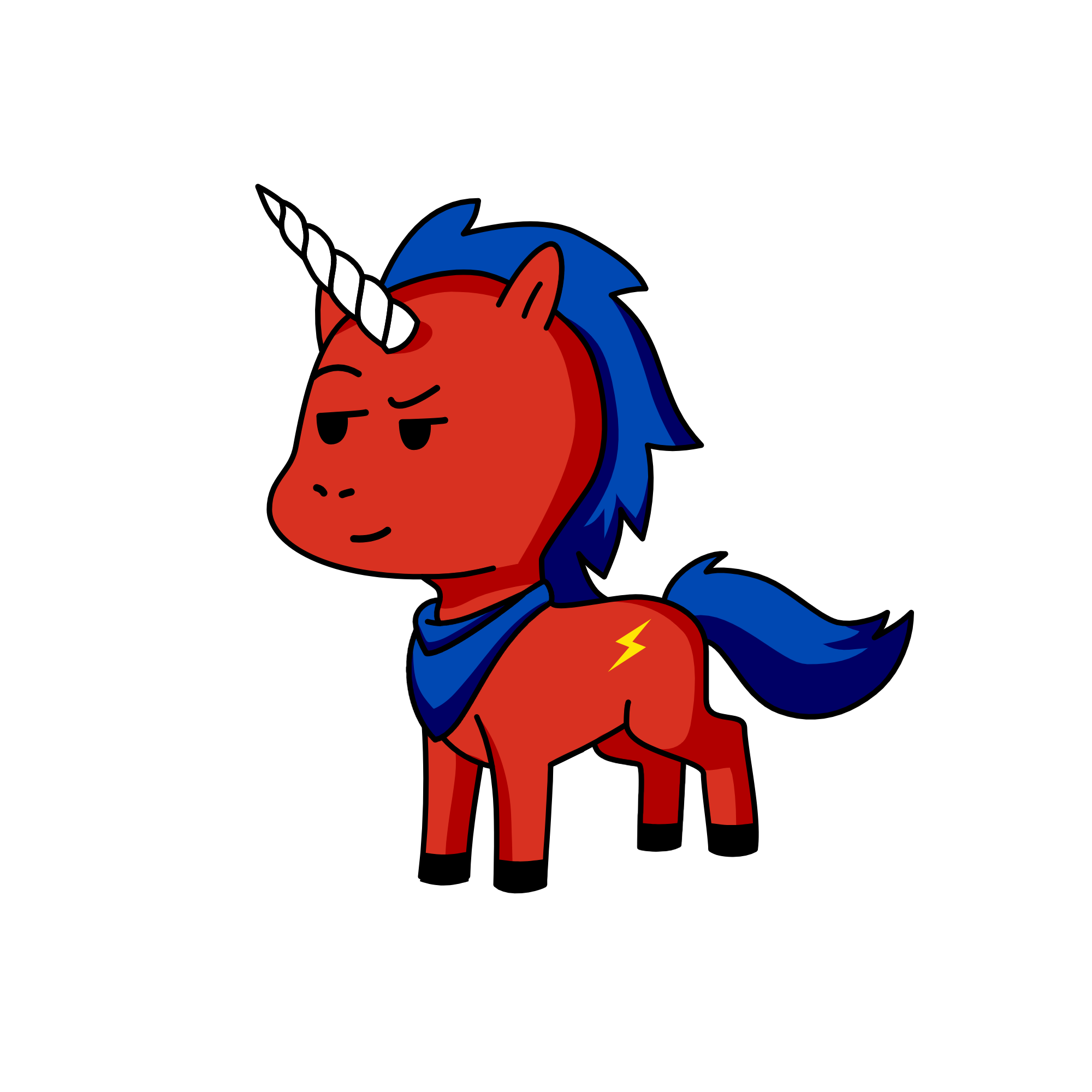 cvbnm, the unicorn