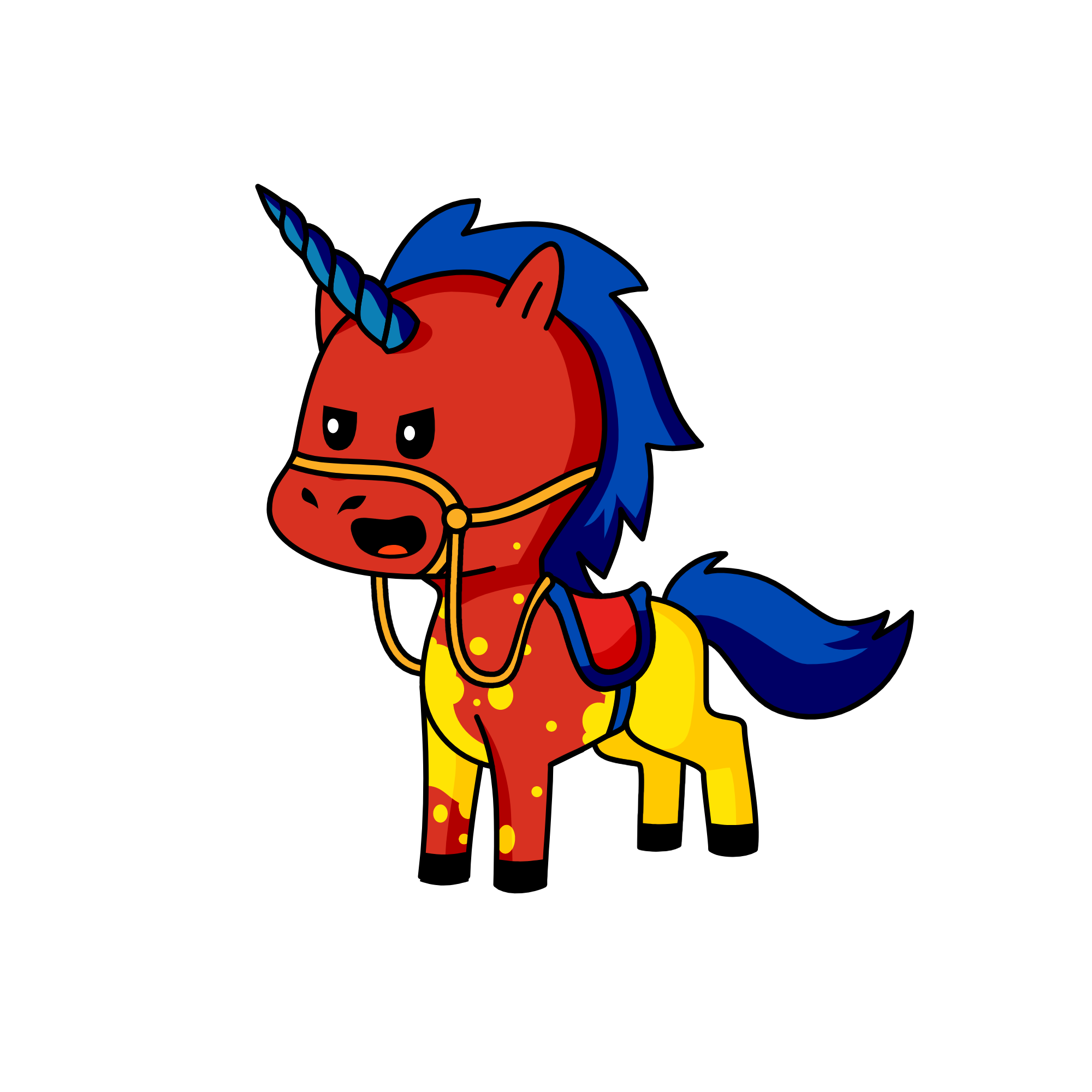 cool, the unicorn
