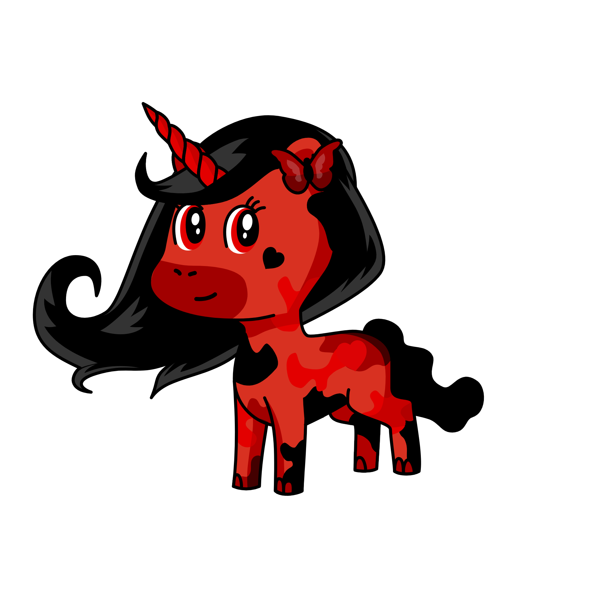D to the M, the unicorn
