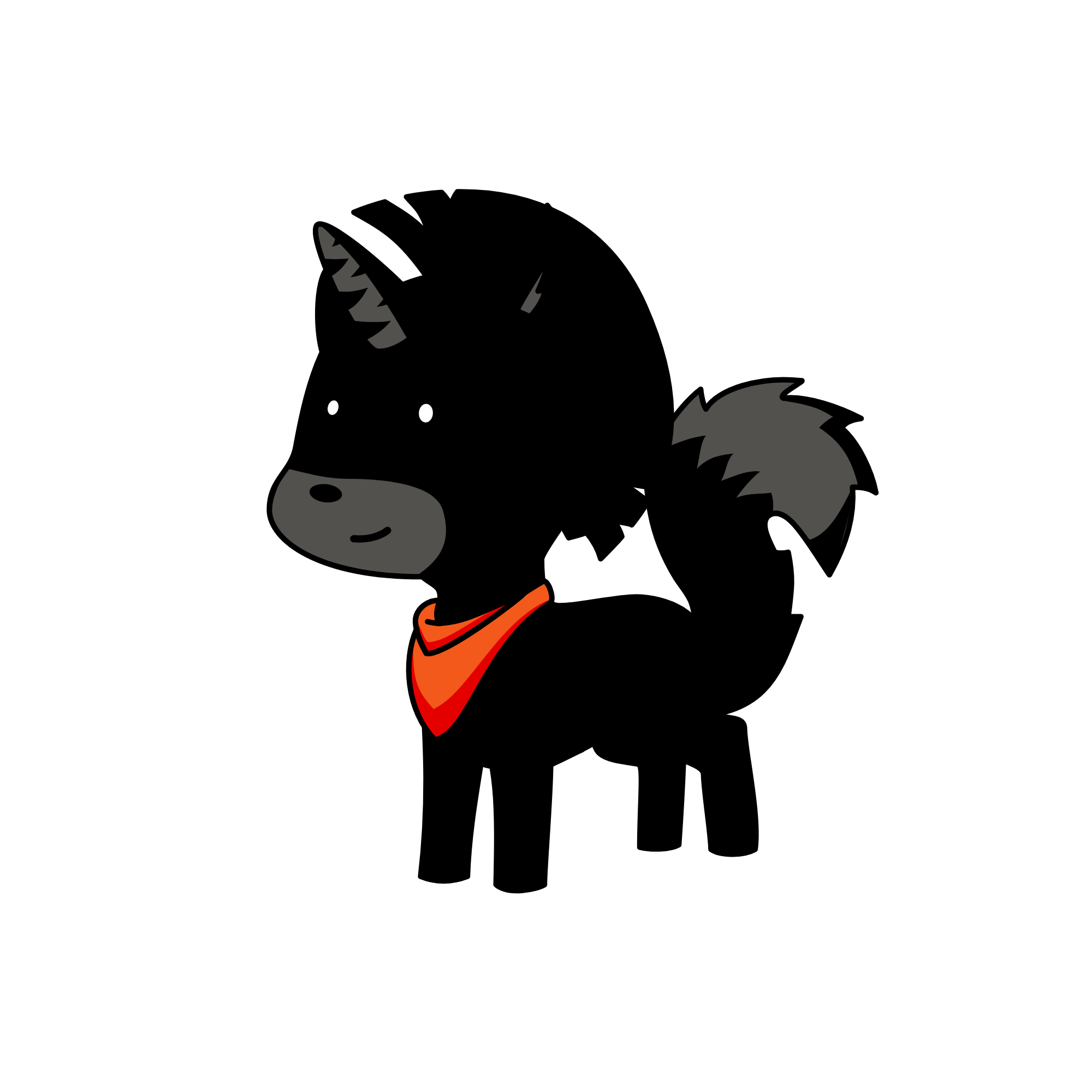 Тенехвост, the unicorn