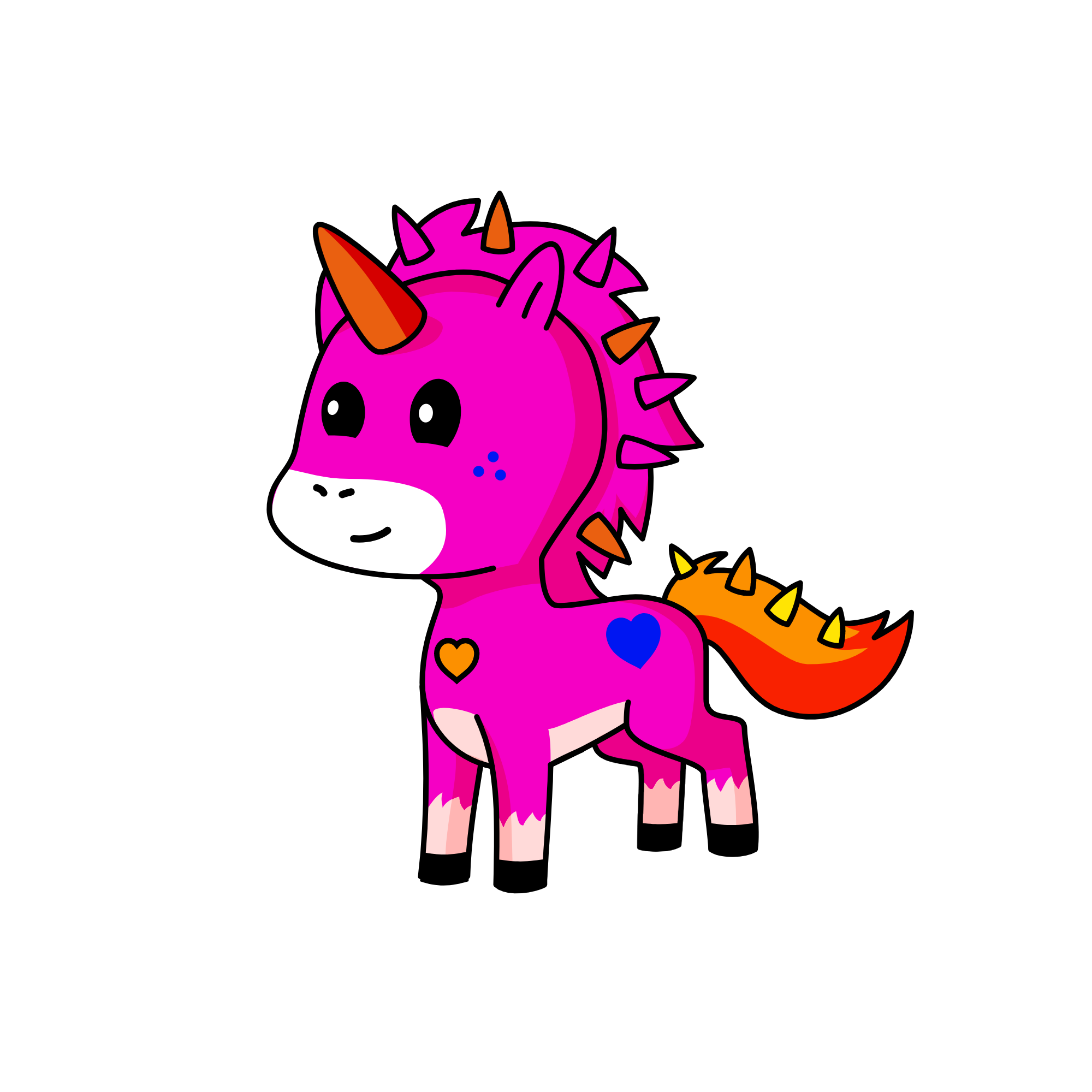 i did the first thing for everything, the unicorn