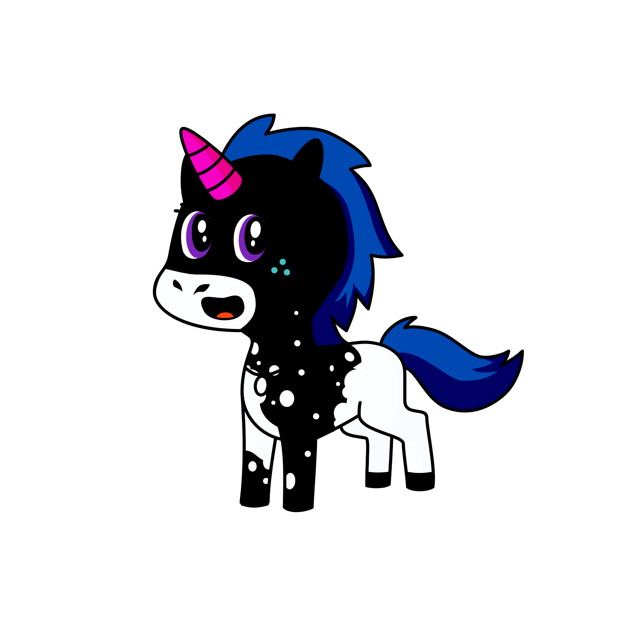 NiNi Night, the unicorn
