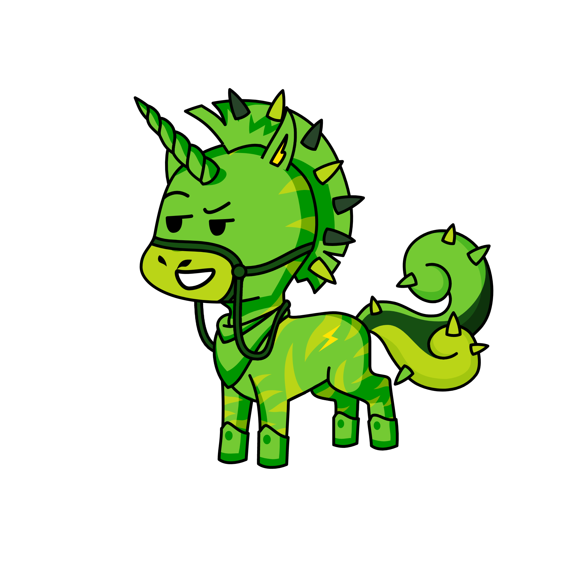 Forry the forest unicorn, the unicorn