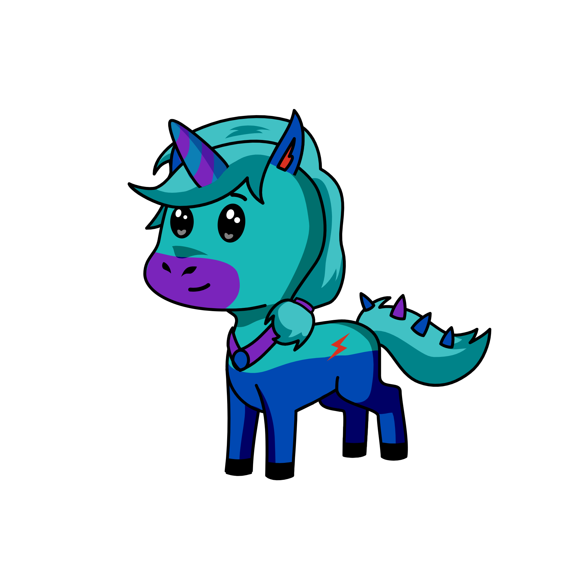 moon , the unicorn