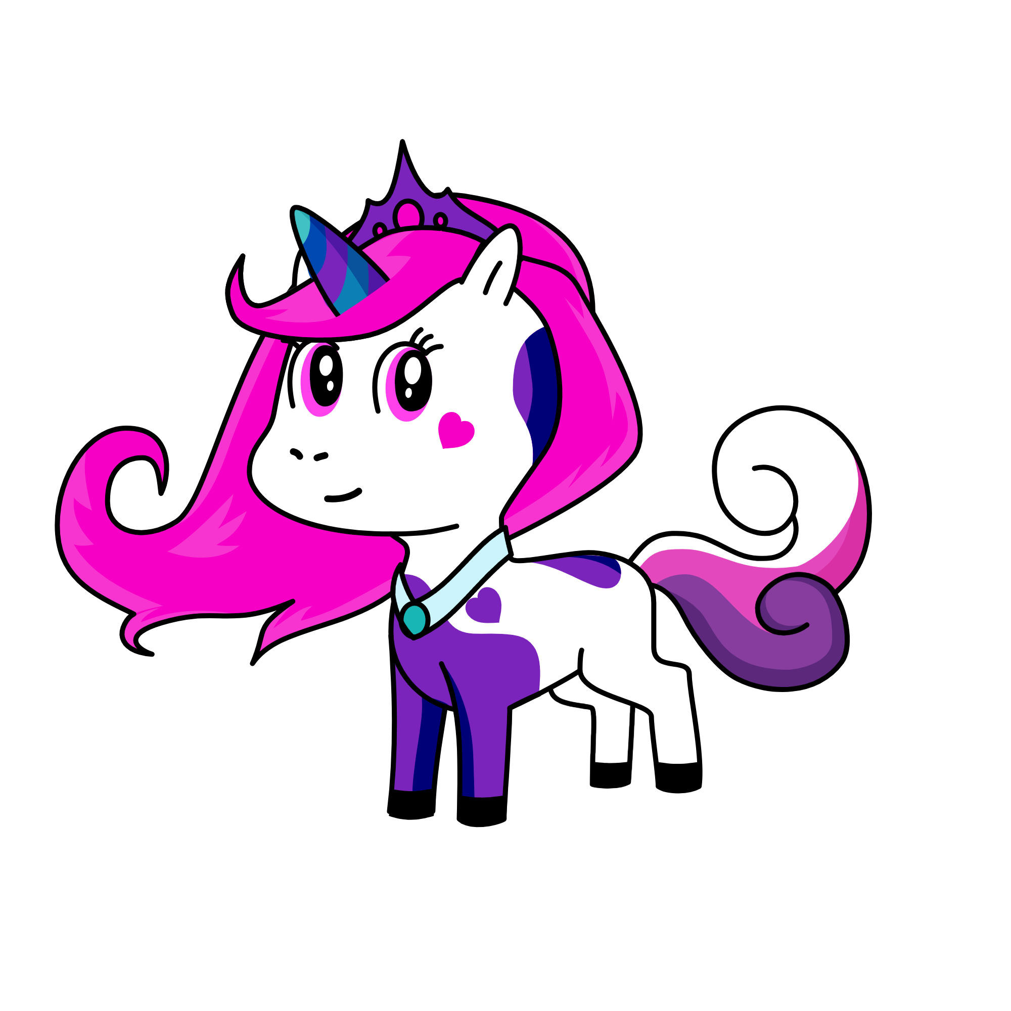 bella, the unicorn