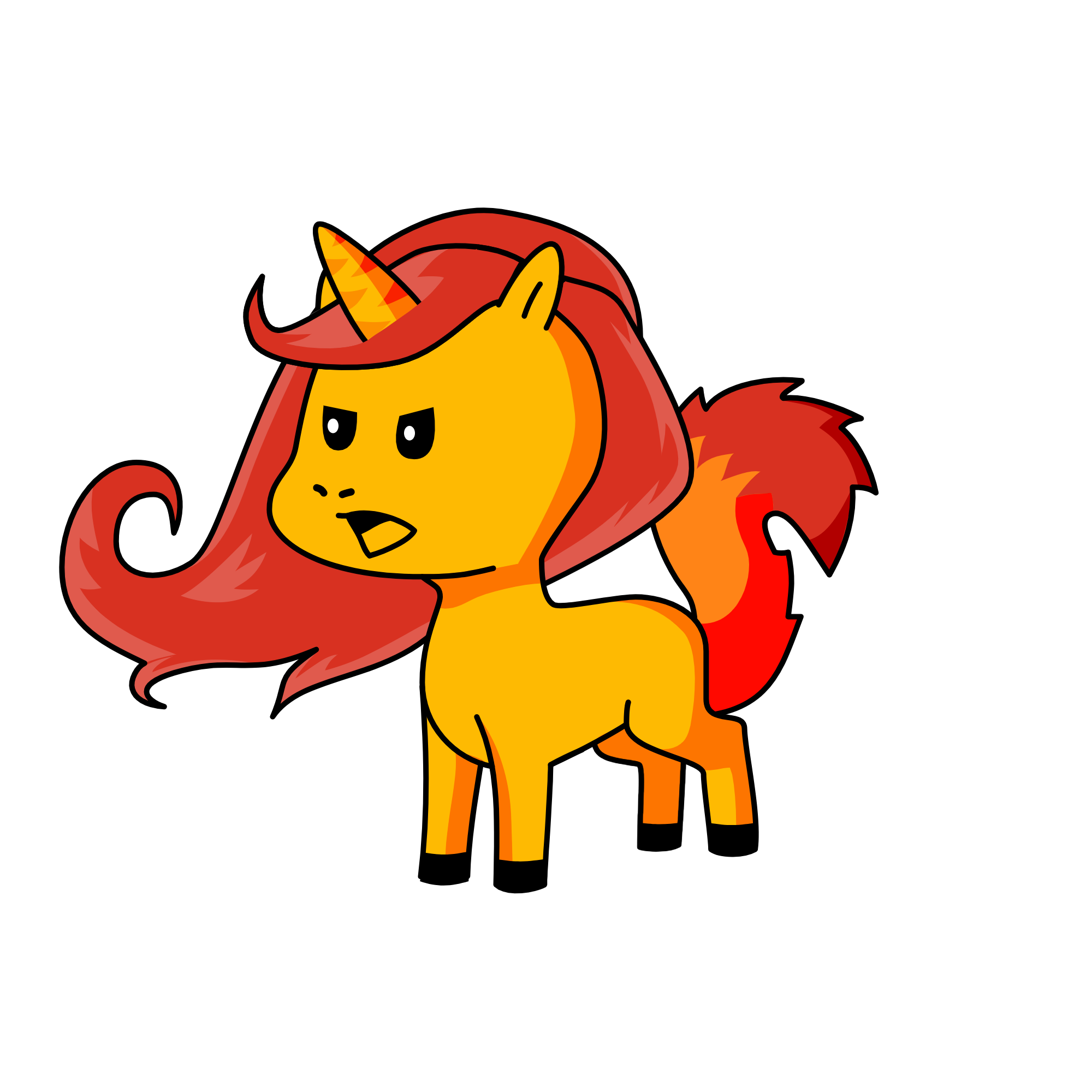 Sunset Shimmer, the unicorn