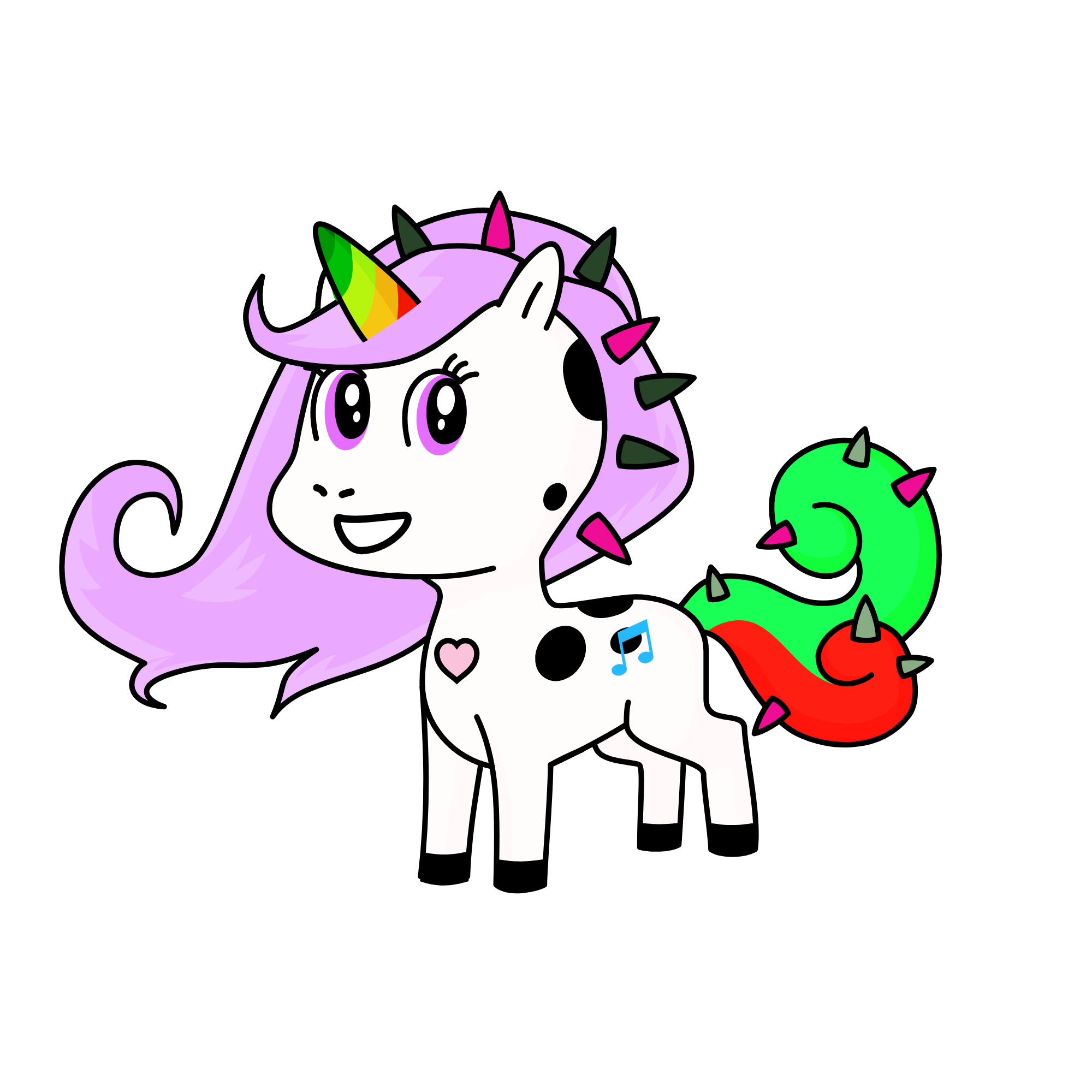 SI LEES ESTO ERES UN TONTO UWU, the unicorn