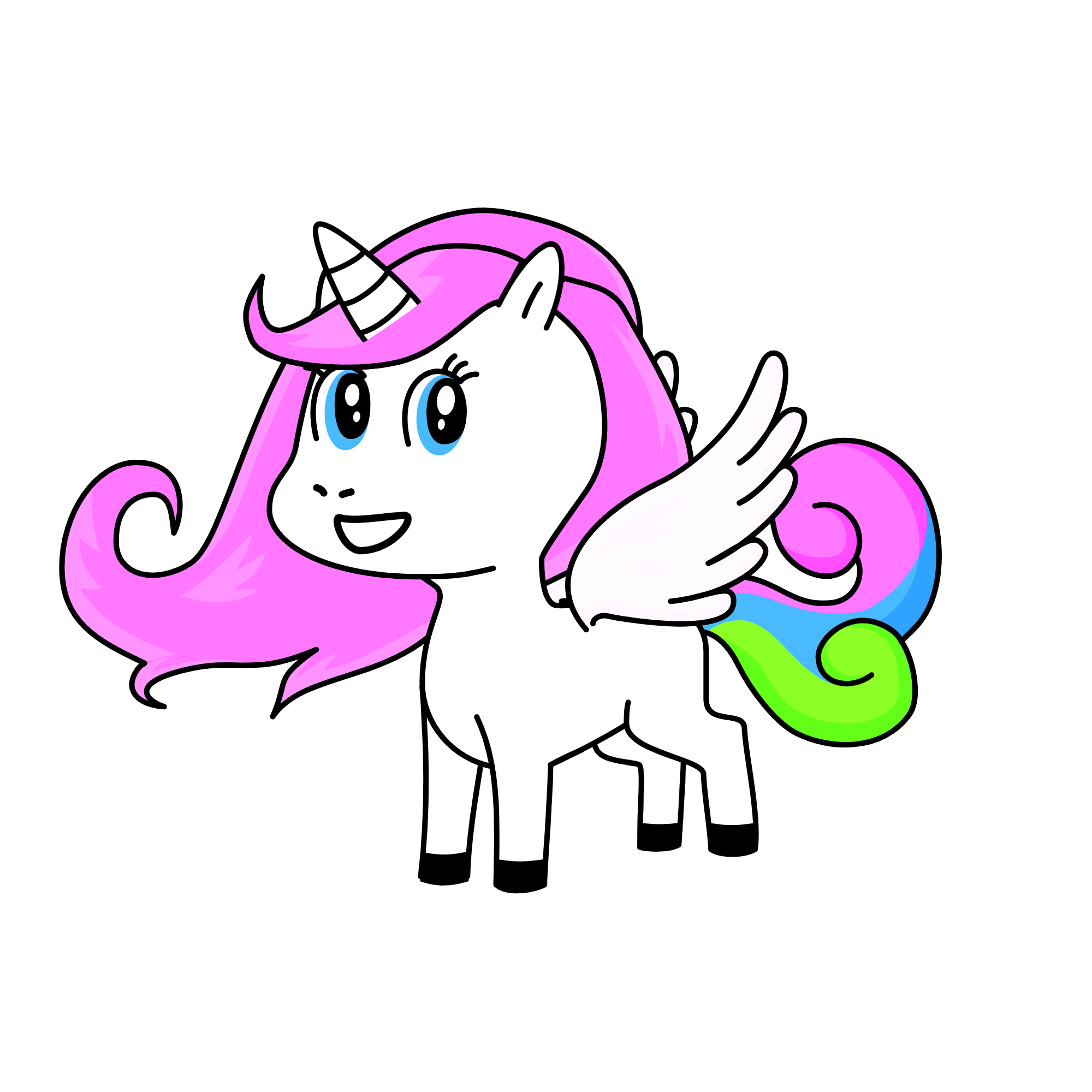 Princess Celestia, the unicorn