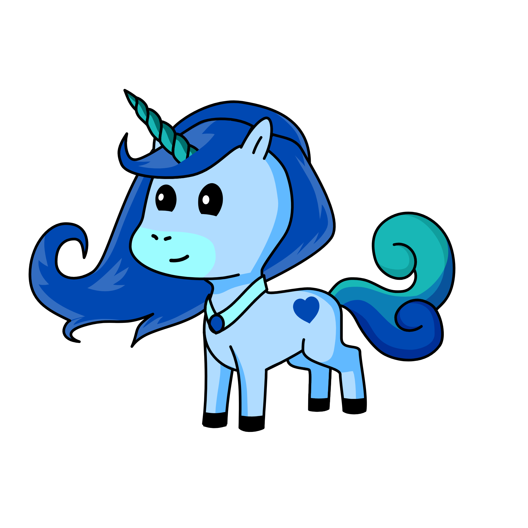 One with the sea, the unicorn