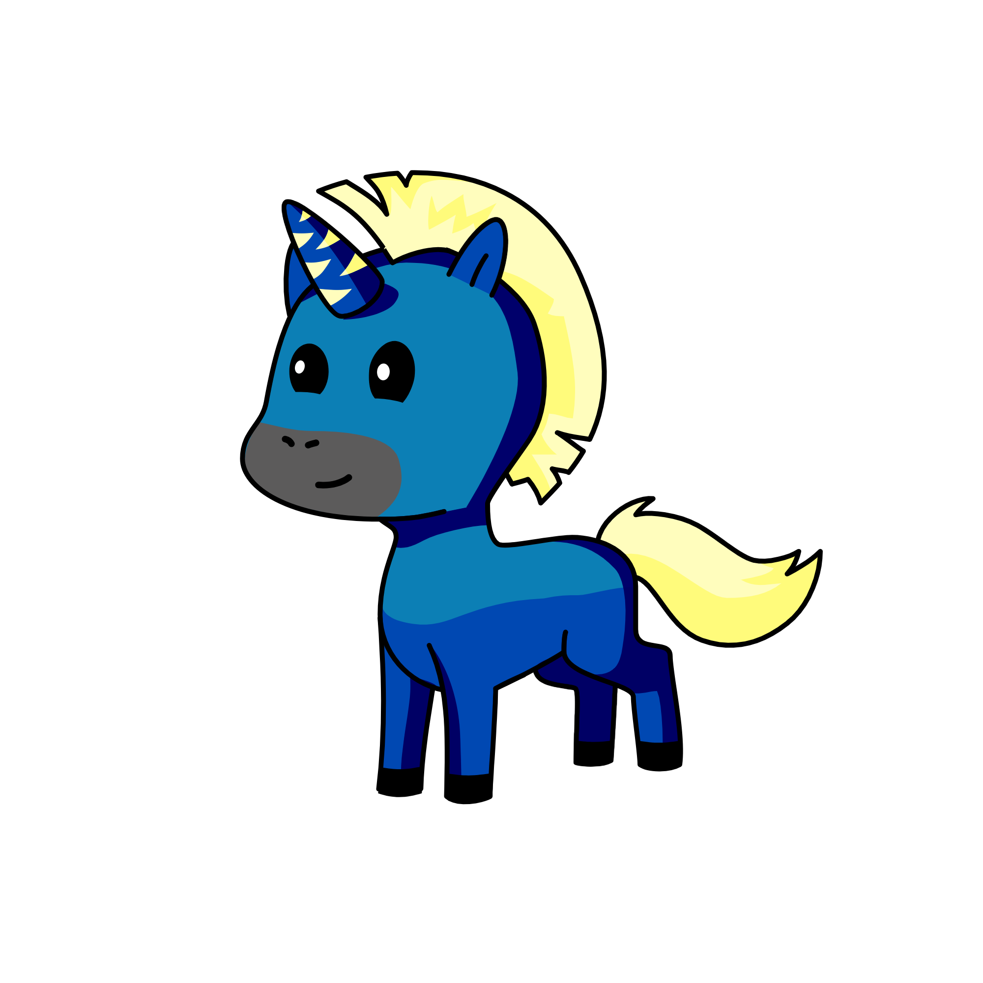 One With the Night, the unicorn