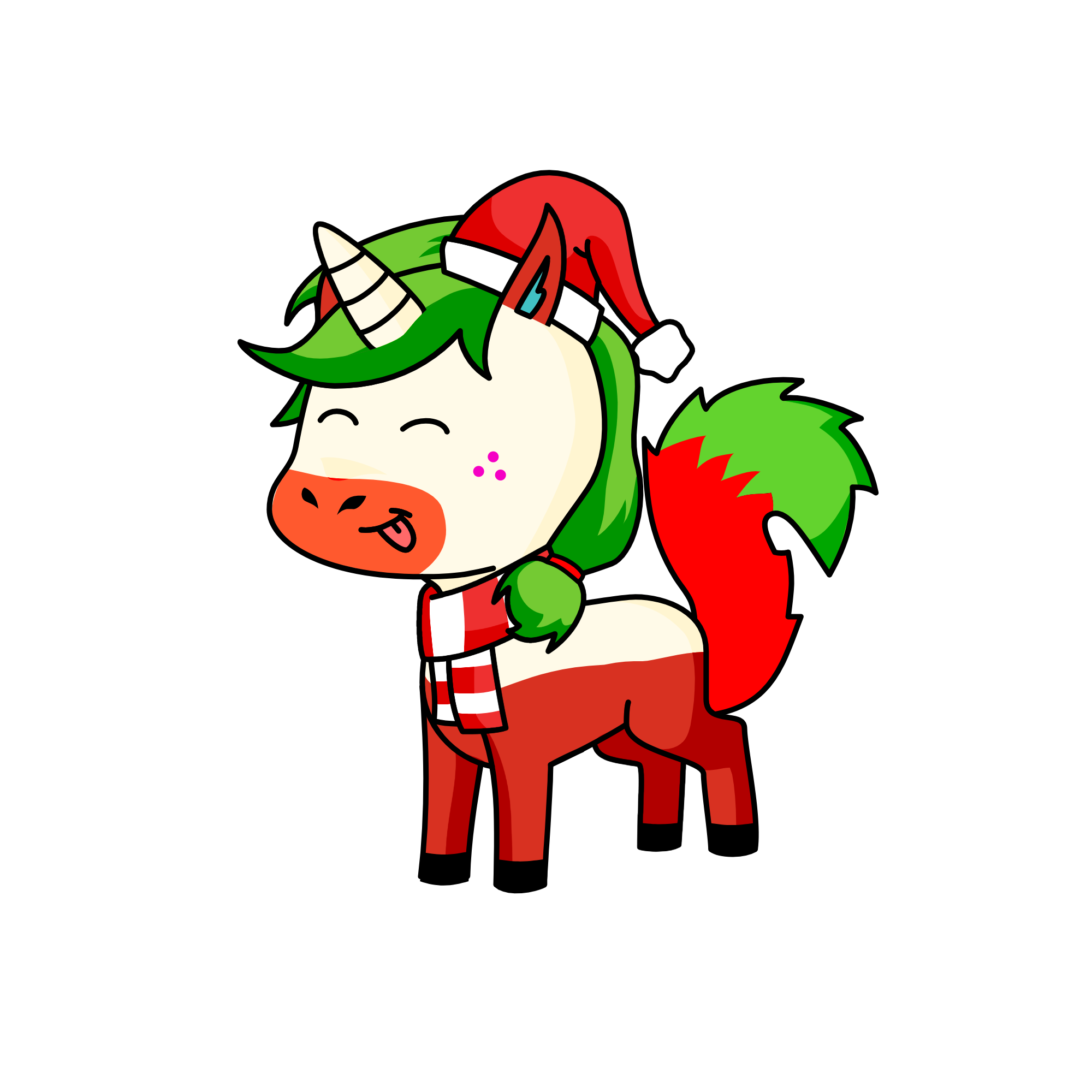 Holly, the unicorn
