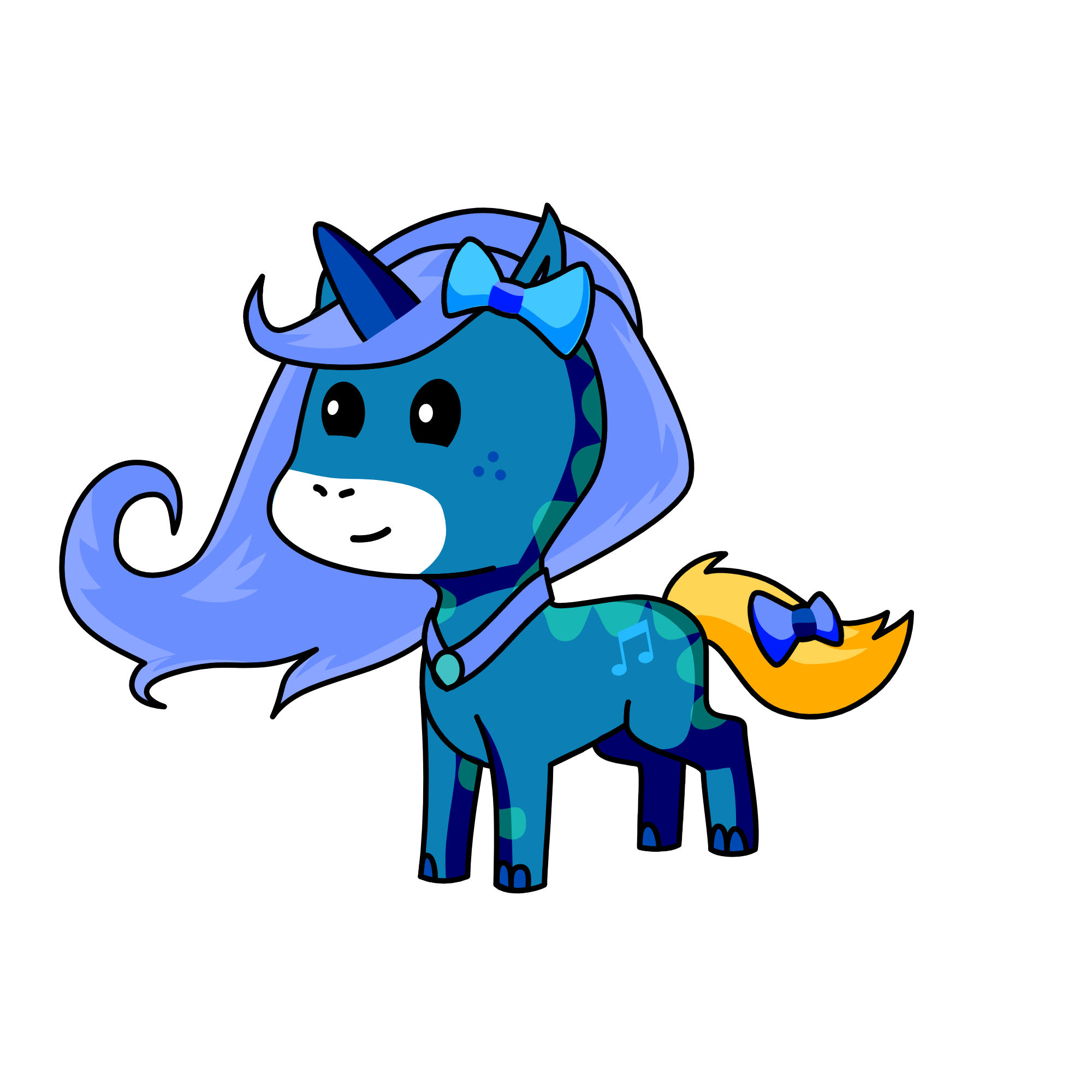 Ice, the unicorn