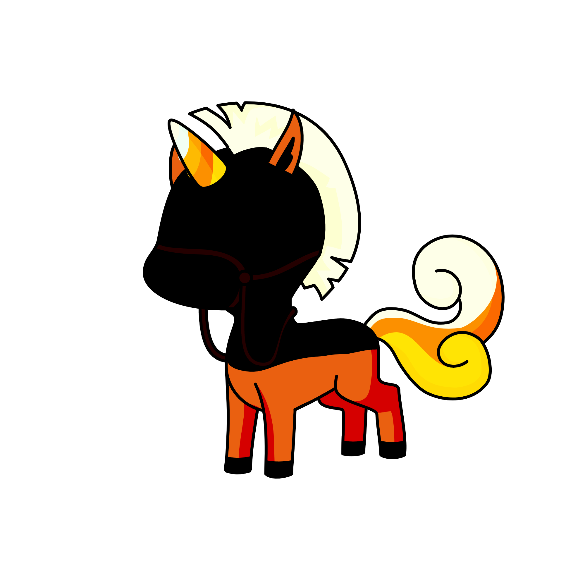 corn candy, the unicorn