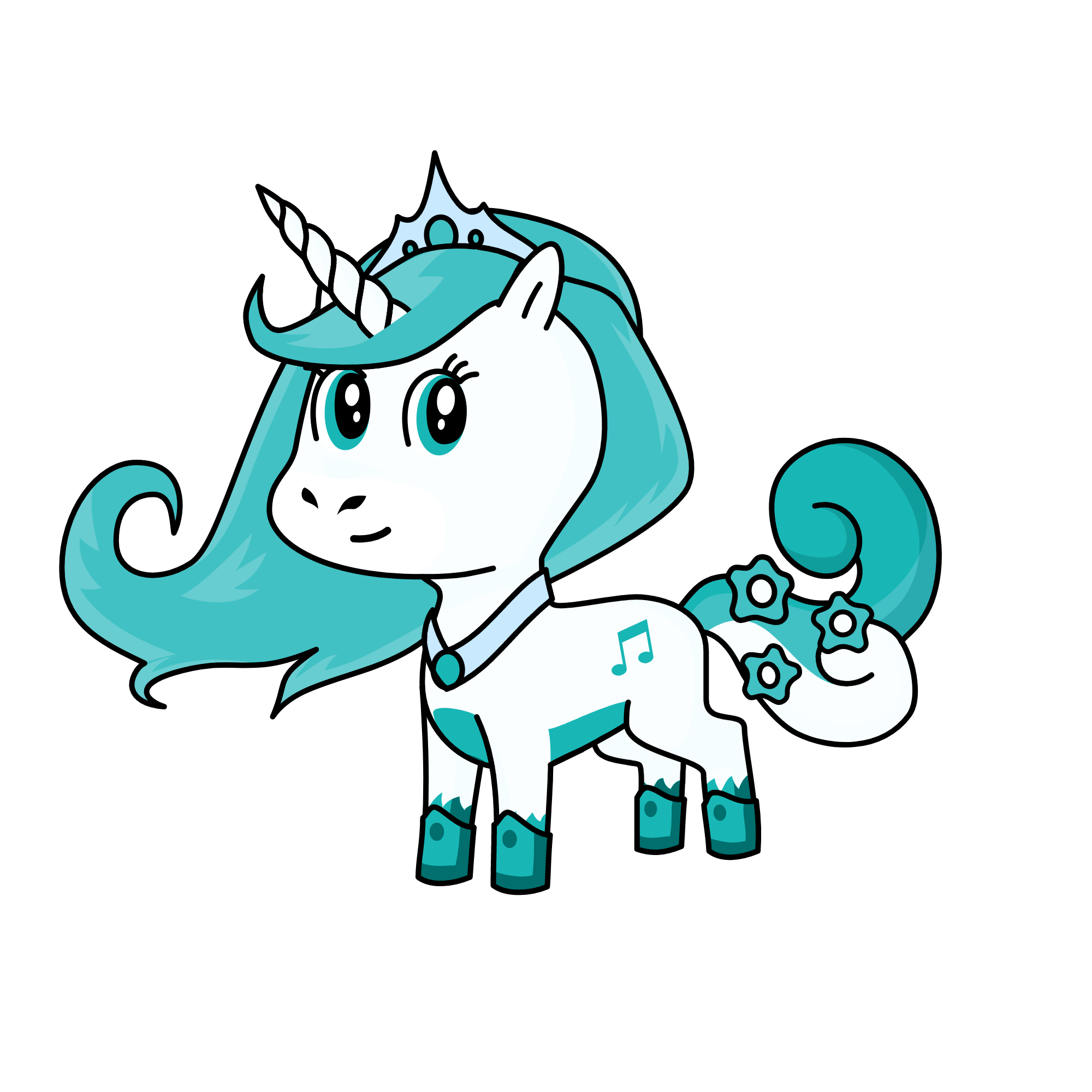 Icy , the unicorn