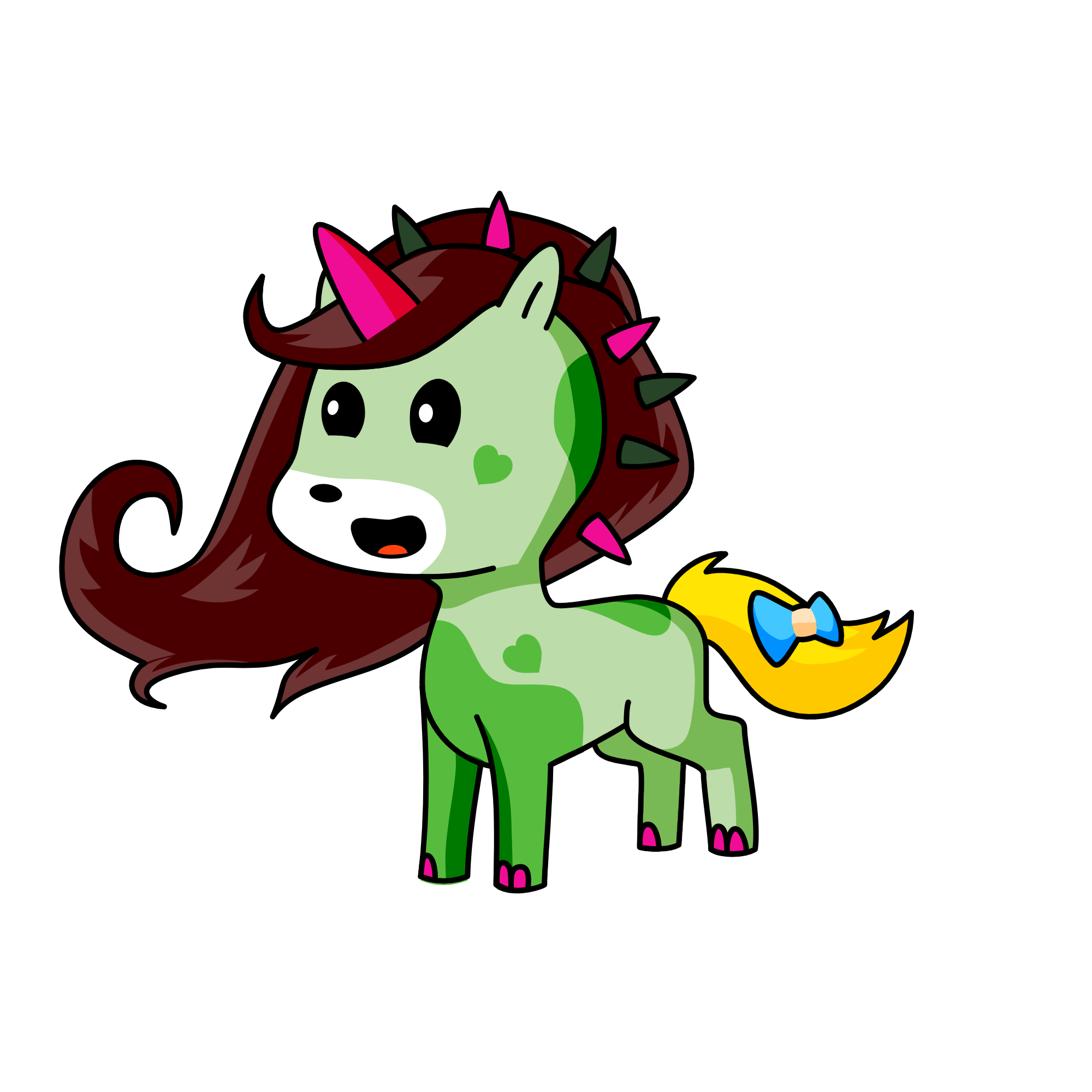 나나, the unicorn