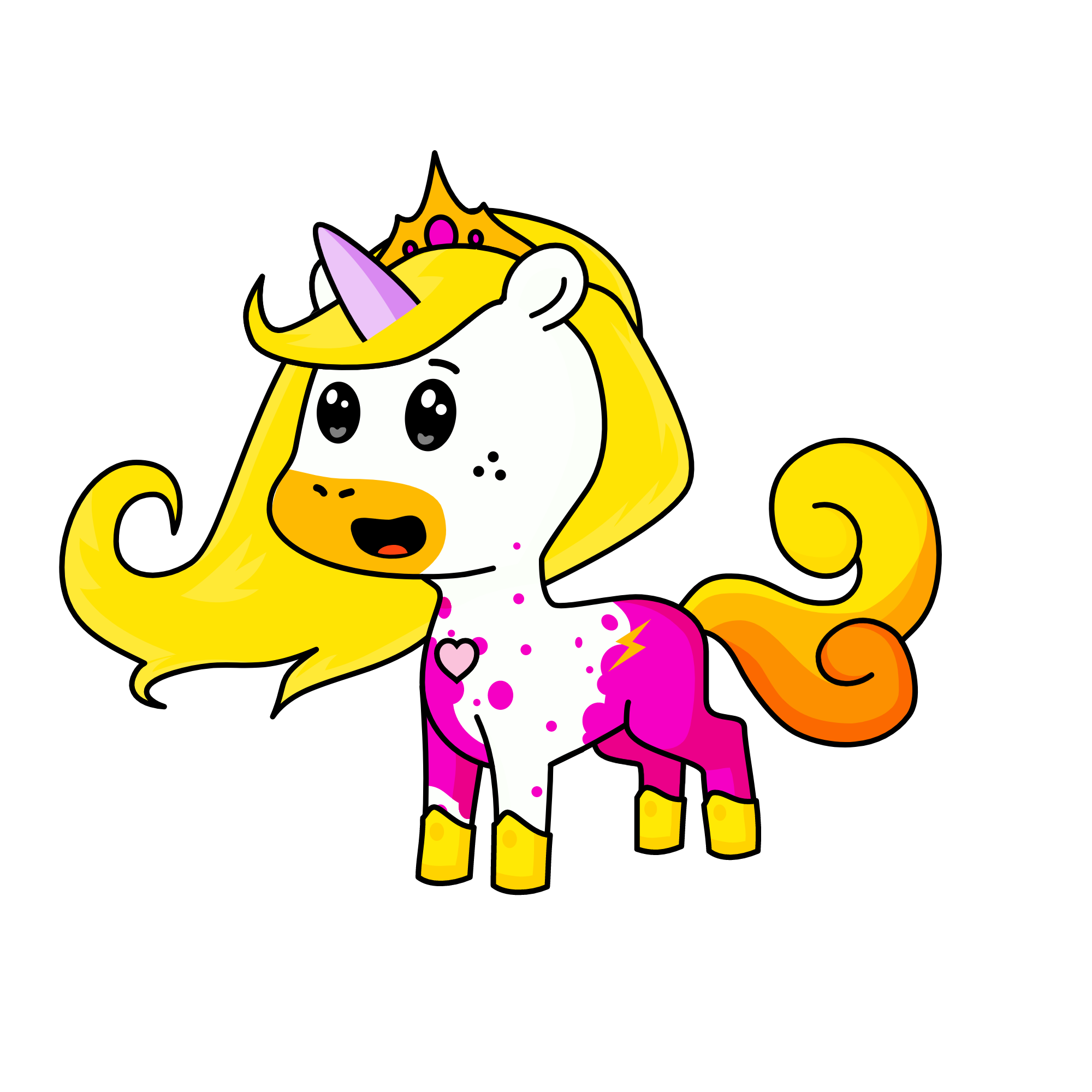Marinette, the unicorn