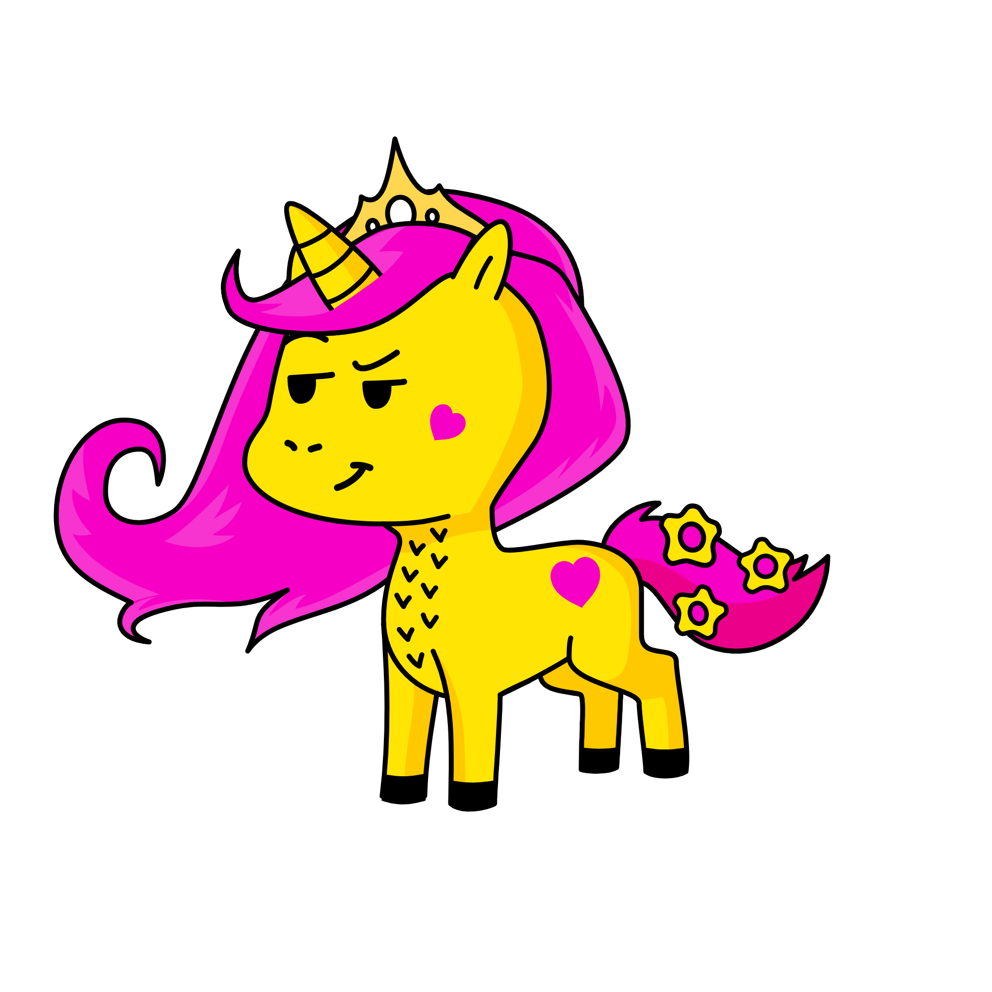 stupid gaga melaπ€π€ππ, the unicorn