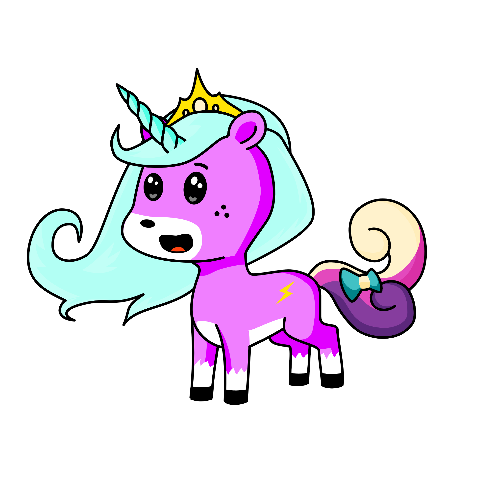 니니, the unicorn