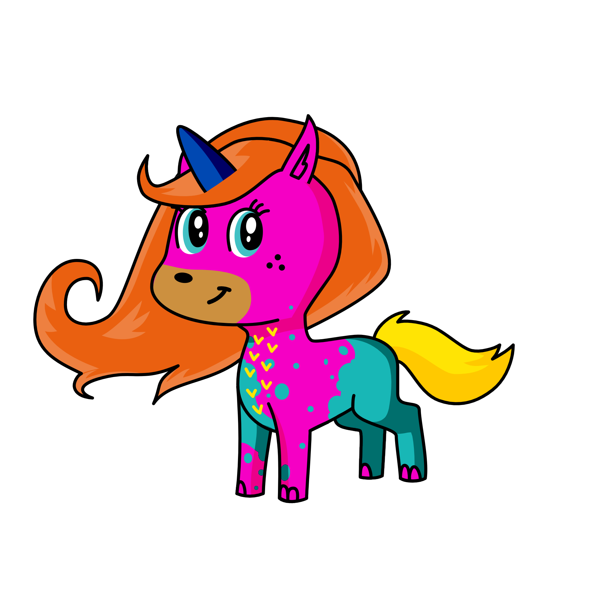 splat, the unicorn