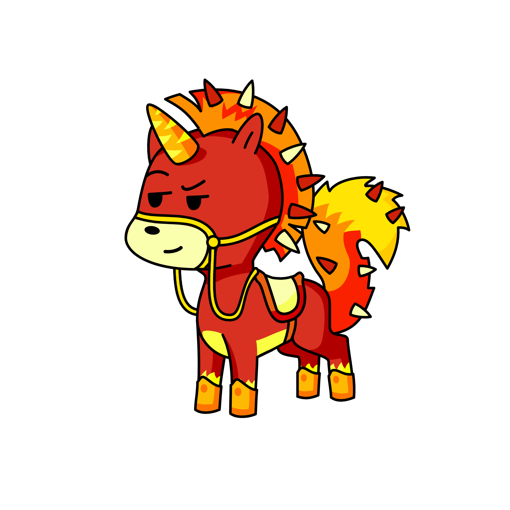 FireBall, the unicorn