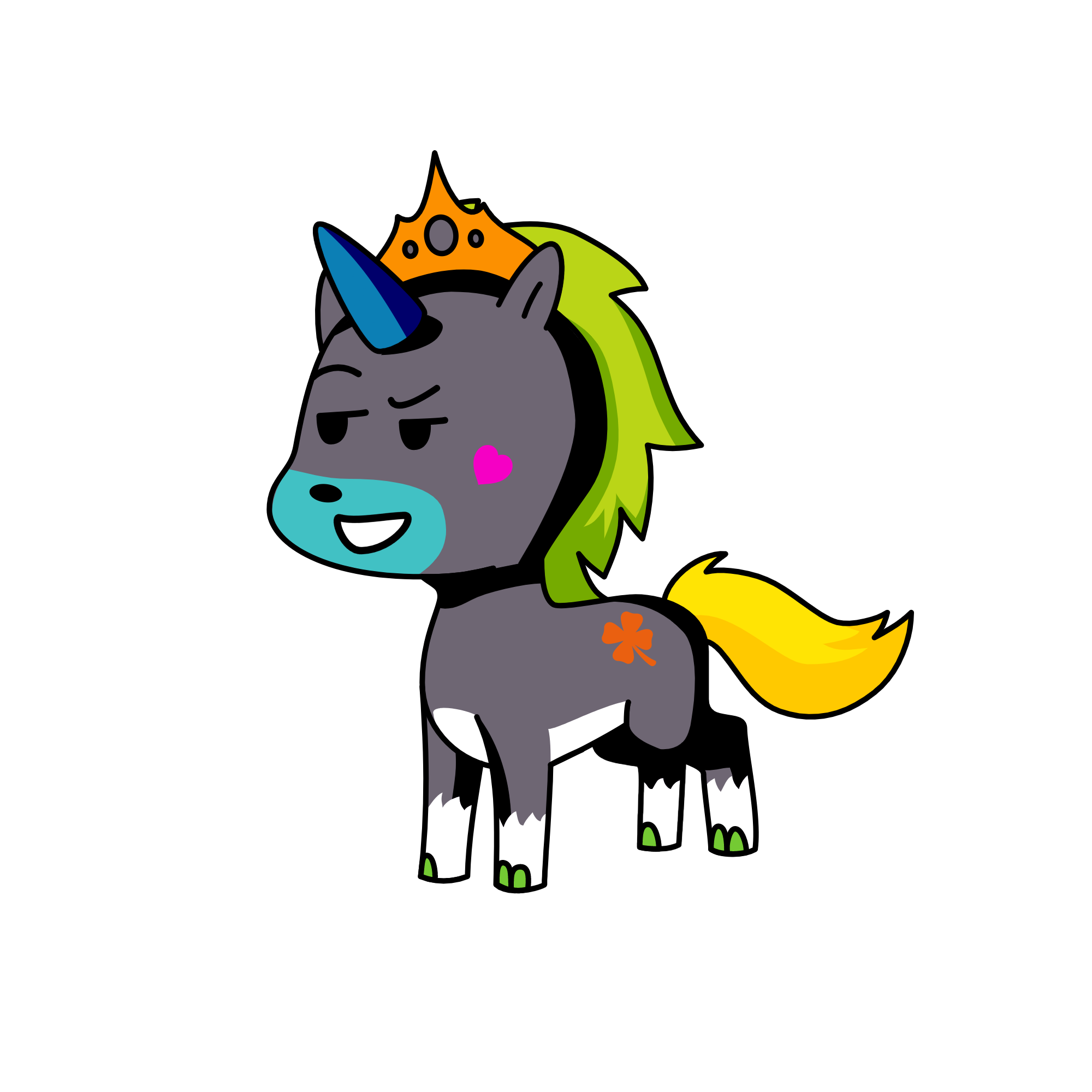 prince charming, the unicorn