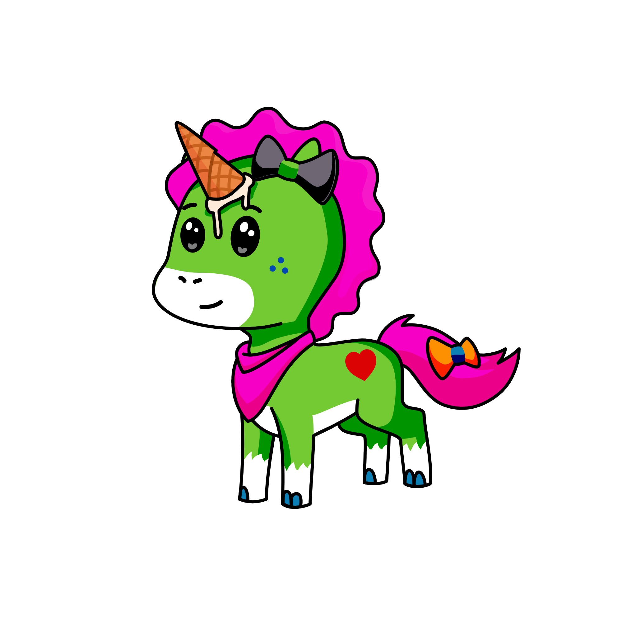 sugar code it, the unicorn