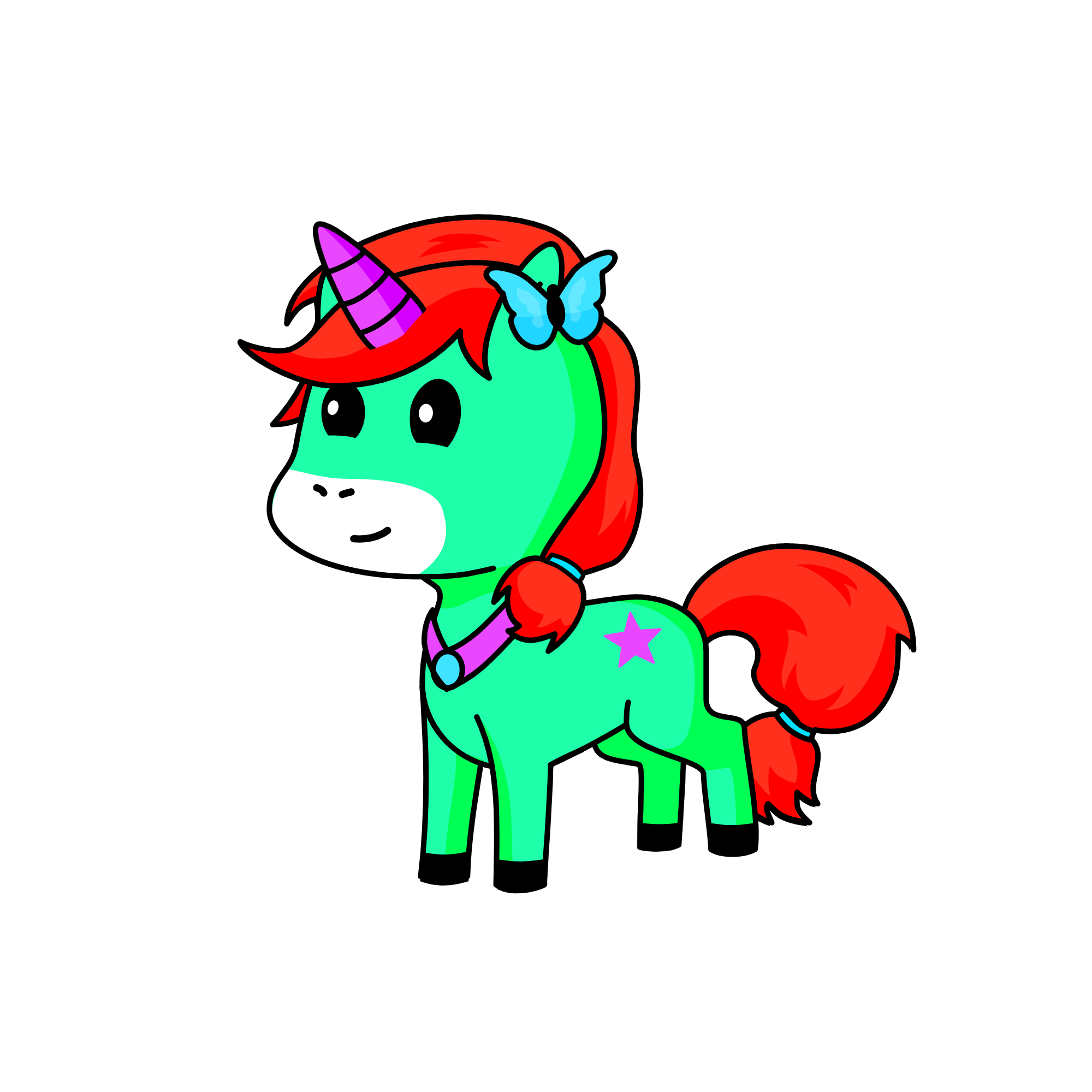 Giulia, the unicorn