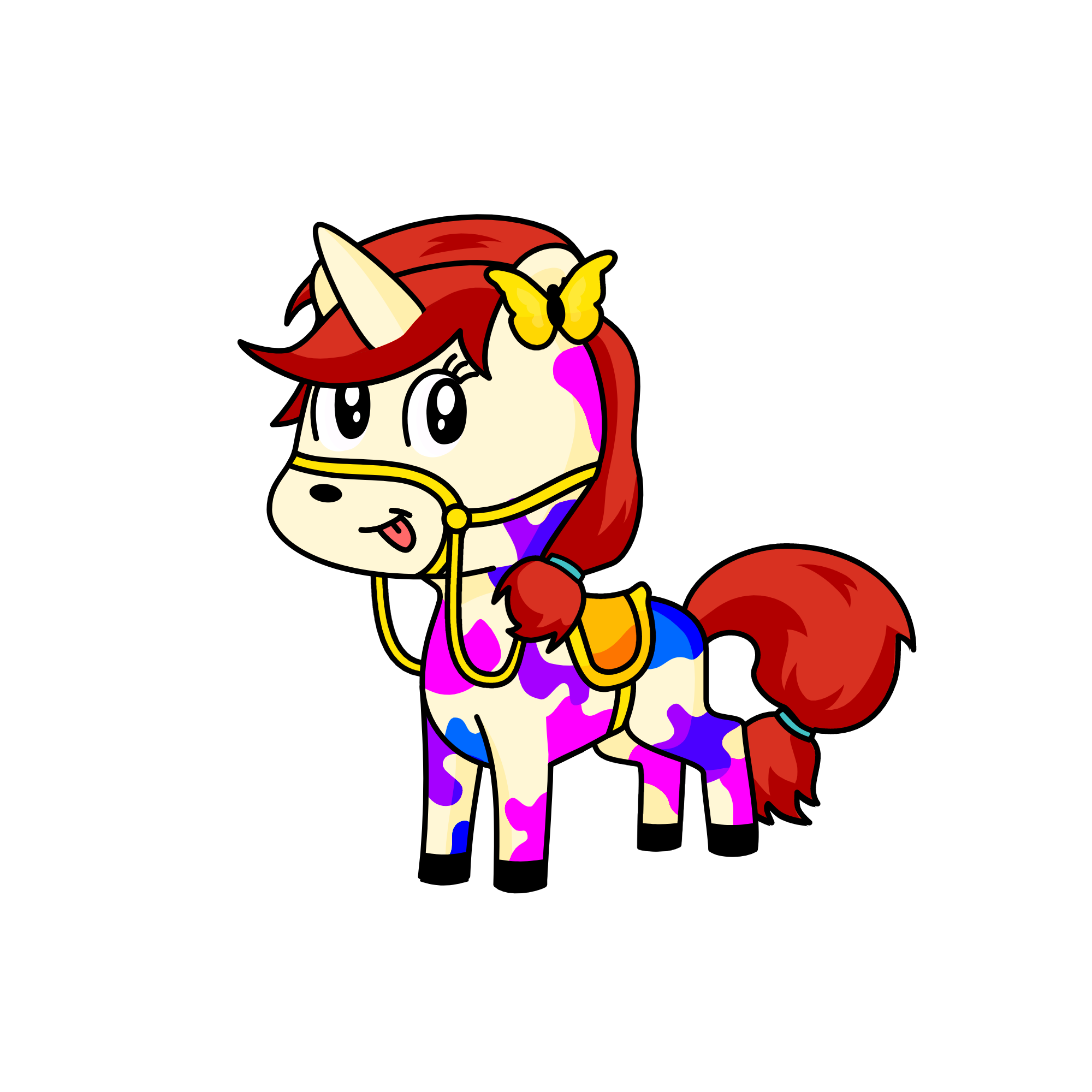 Scarlet , the unicorn