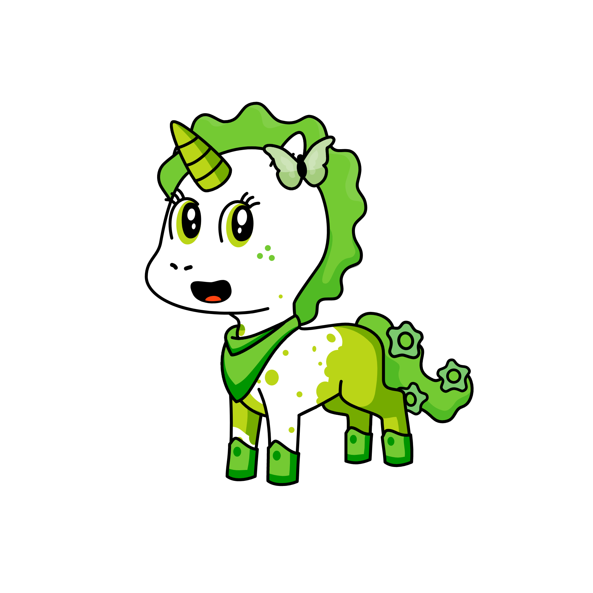 Greanisy, the unicorn